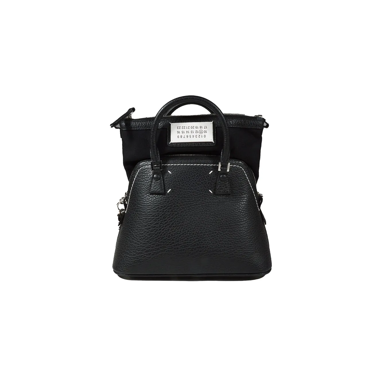 Borsa a tracolla 5AC media nera Maison Margiela