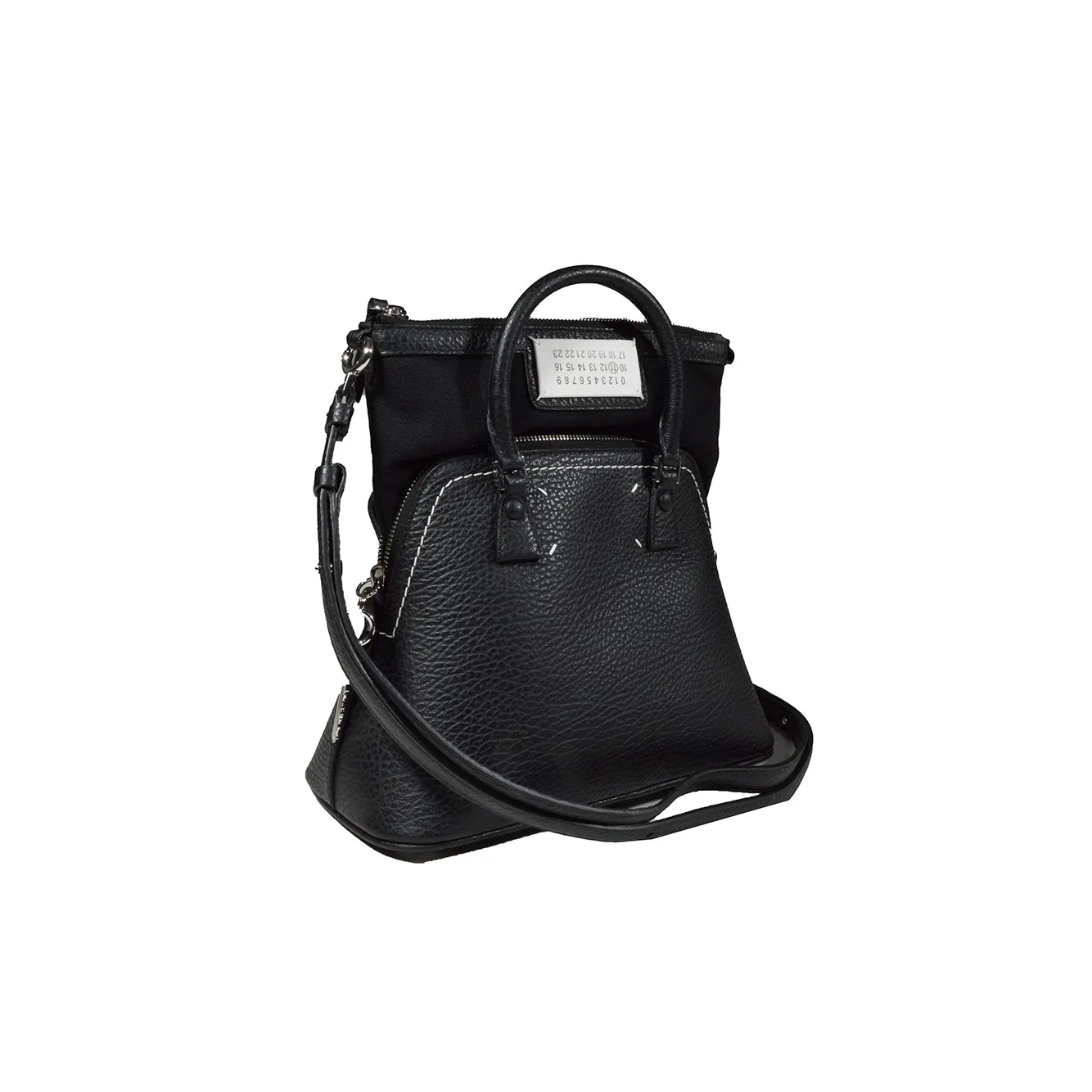 Borsa a tracolla 5AC media nera Maison Margiela