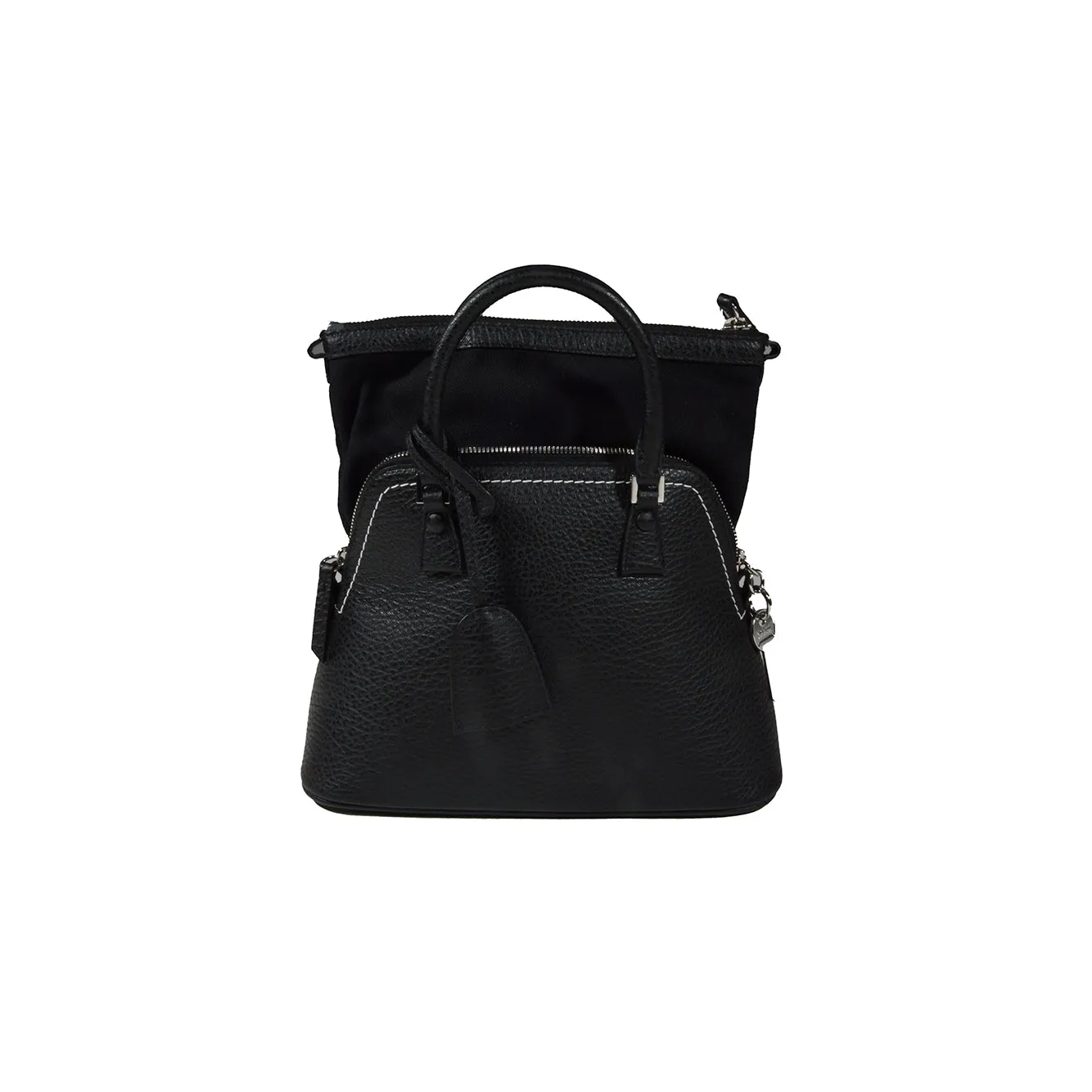 Borsa a tracolla 5AC media nera Maison Margiela