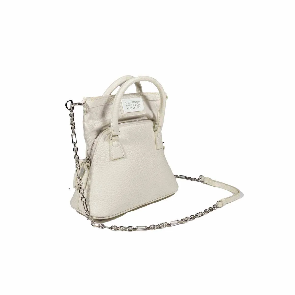 Borsa a tracolla 5AC piccola bianca Maison Margiela