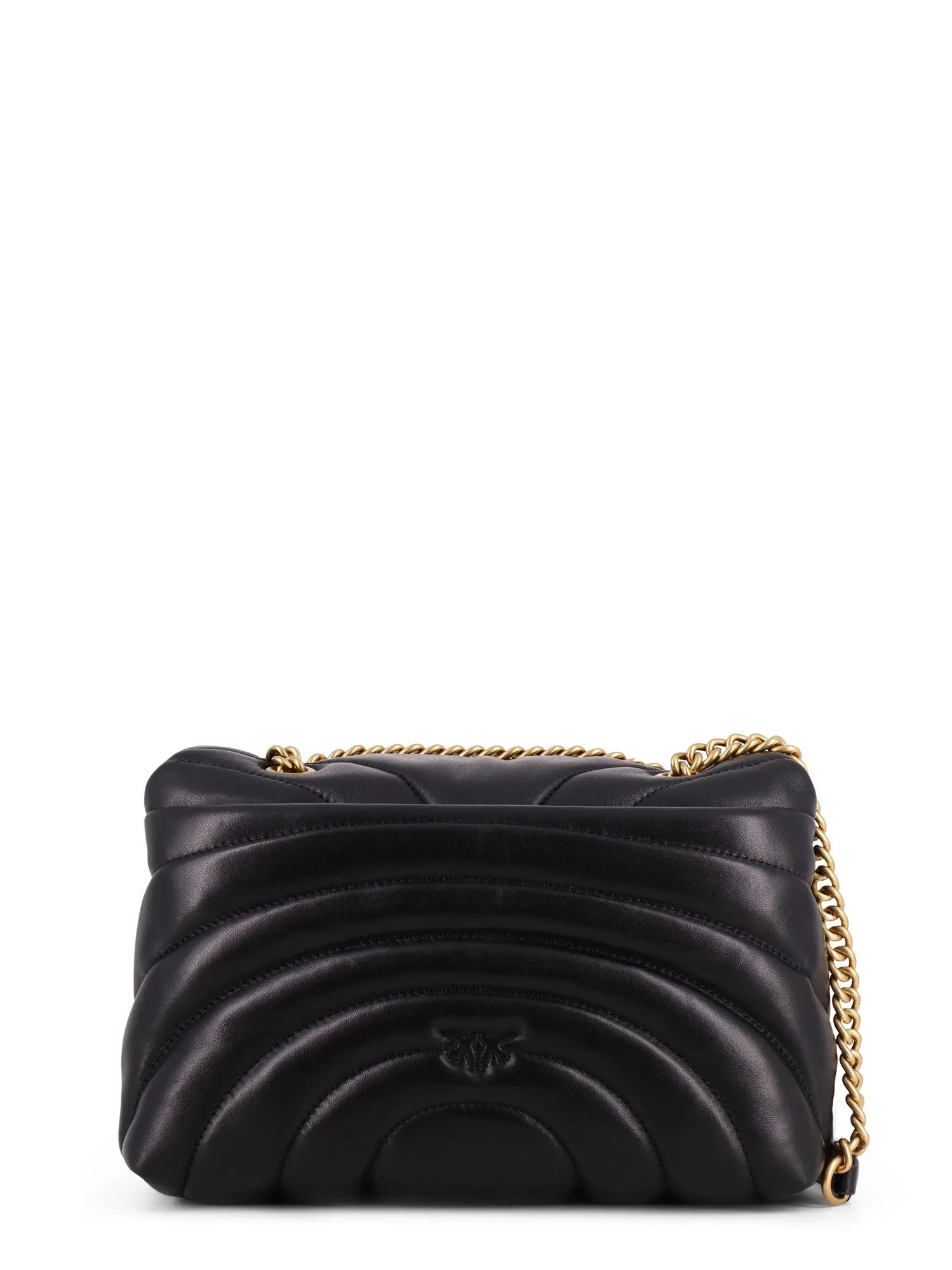 Borsa a tracolla in pelle matelassé con fibbia Love Birds