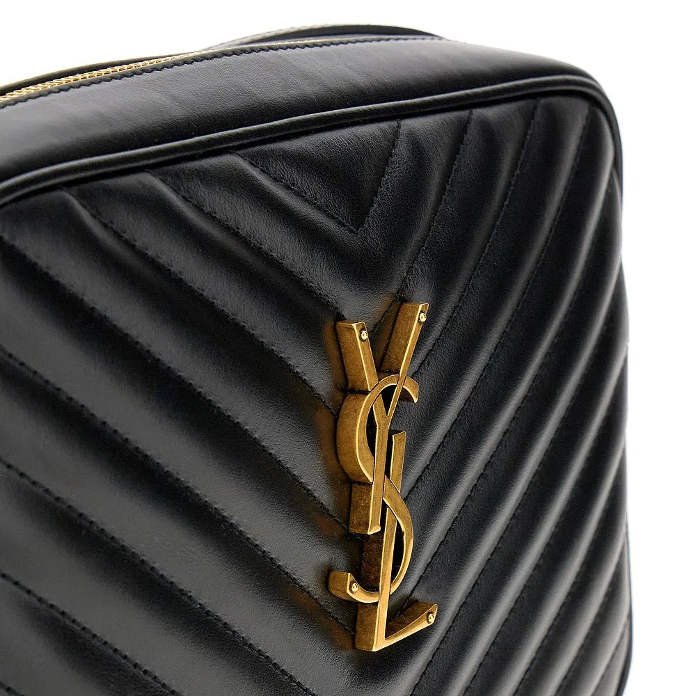 Borsa a tracolla 'Lou' in pelle trapuntata