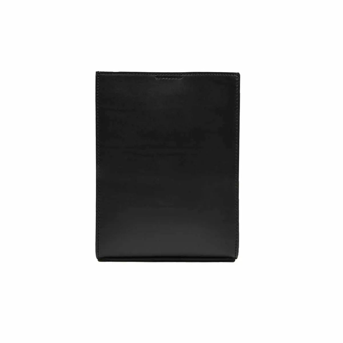 Borsa a tracolla Tangle piccola in vera pelle nera Jil Sander