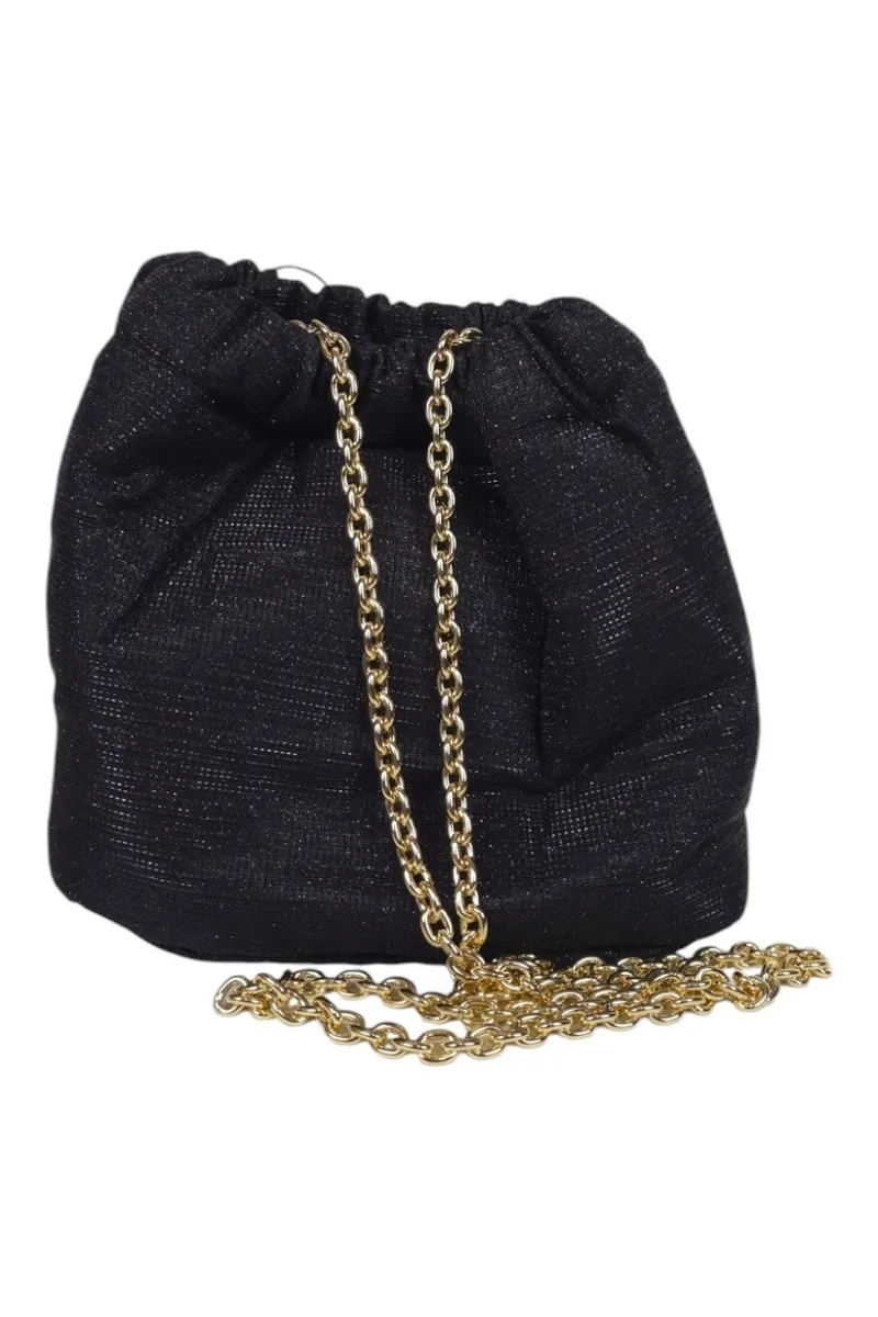 borsa donna secchiello nero