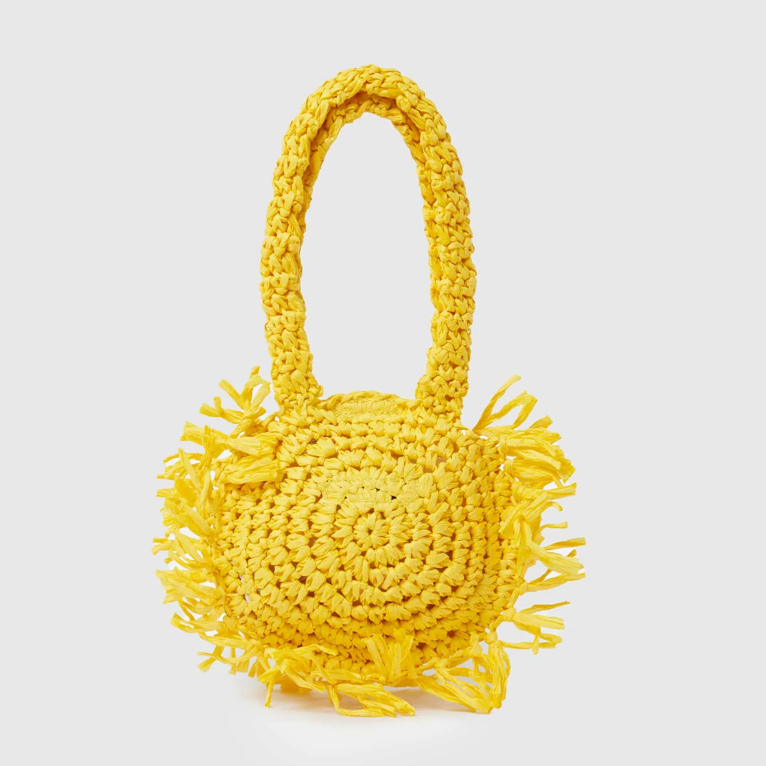 Borsa Gialla A Cestino