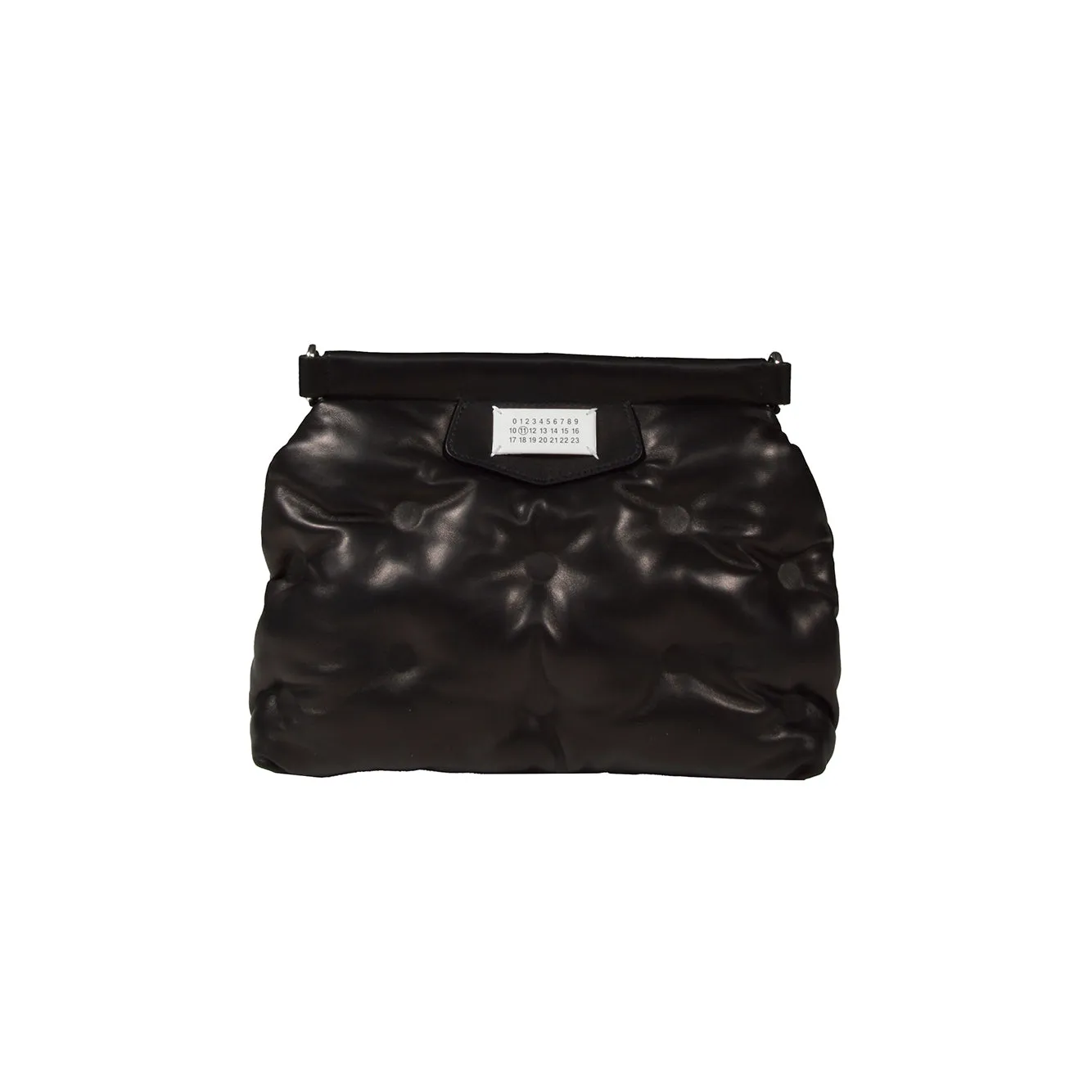 Borsa Glam Slam Classique padded piccola nera Maison Margiela