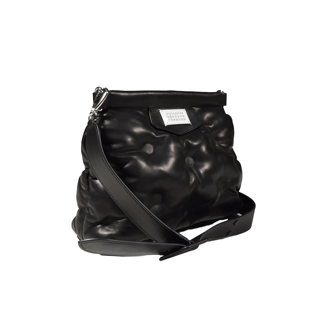 Borsa Glam Slam Classique padded piccola nera Maison Margiela