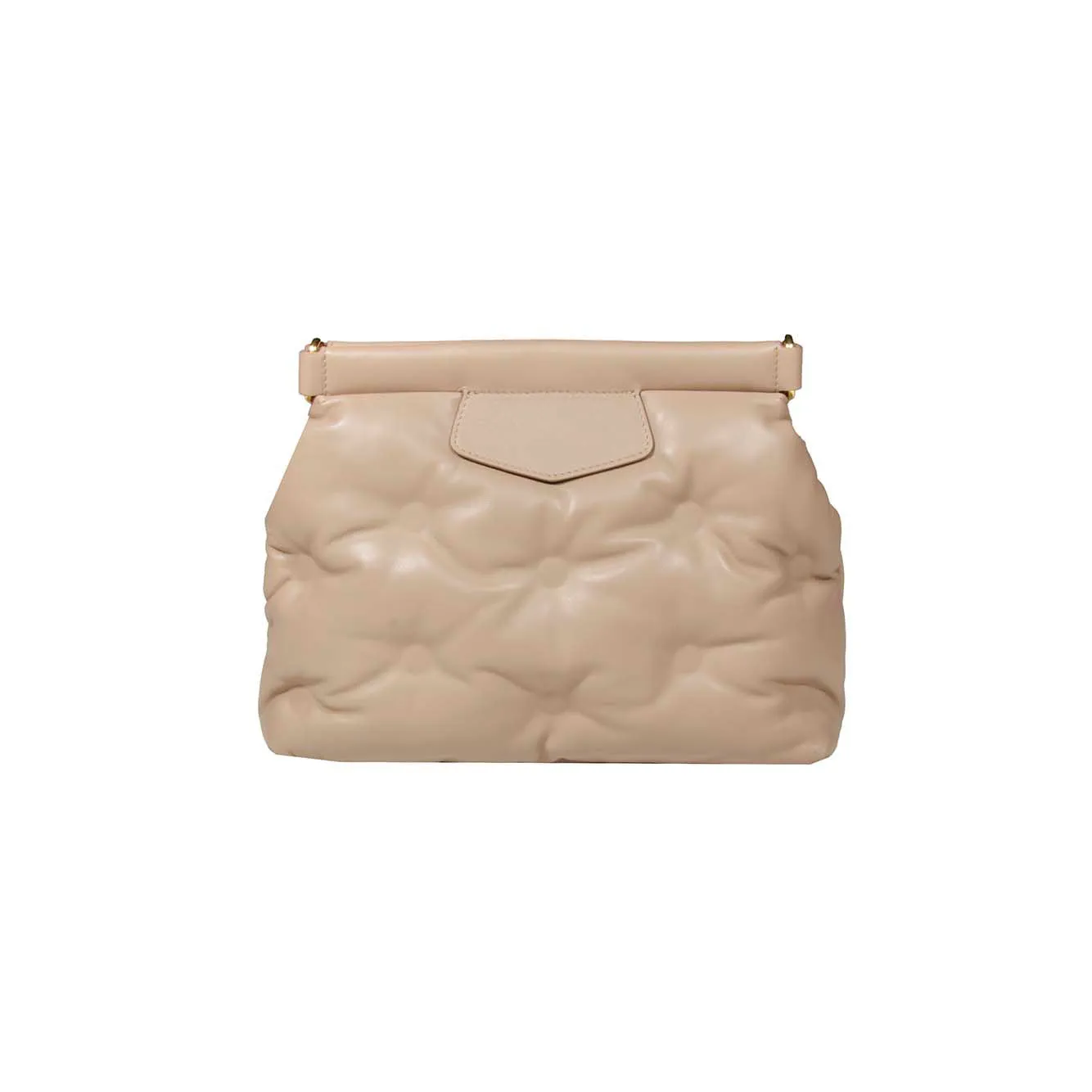 Borsa Glam Slam Classique padded piccola nude Maison Margiela