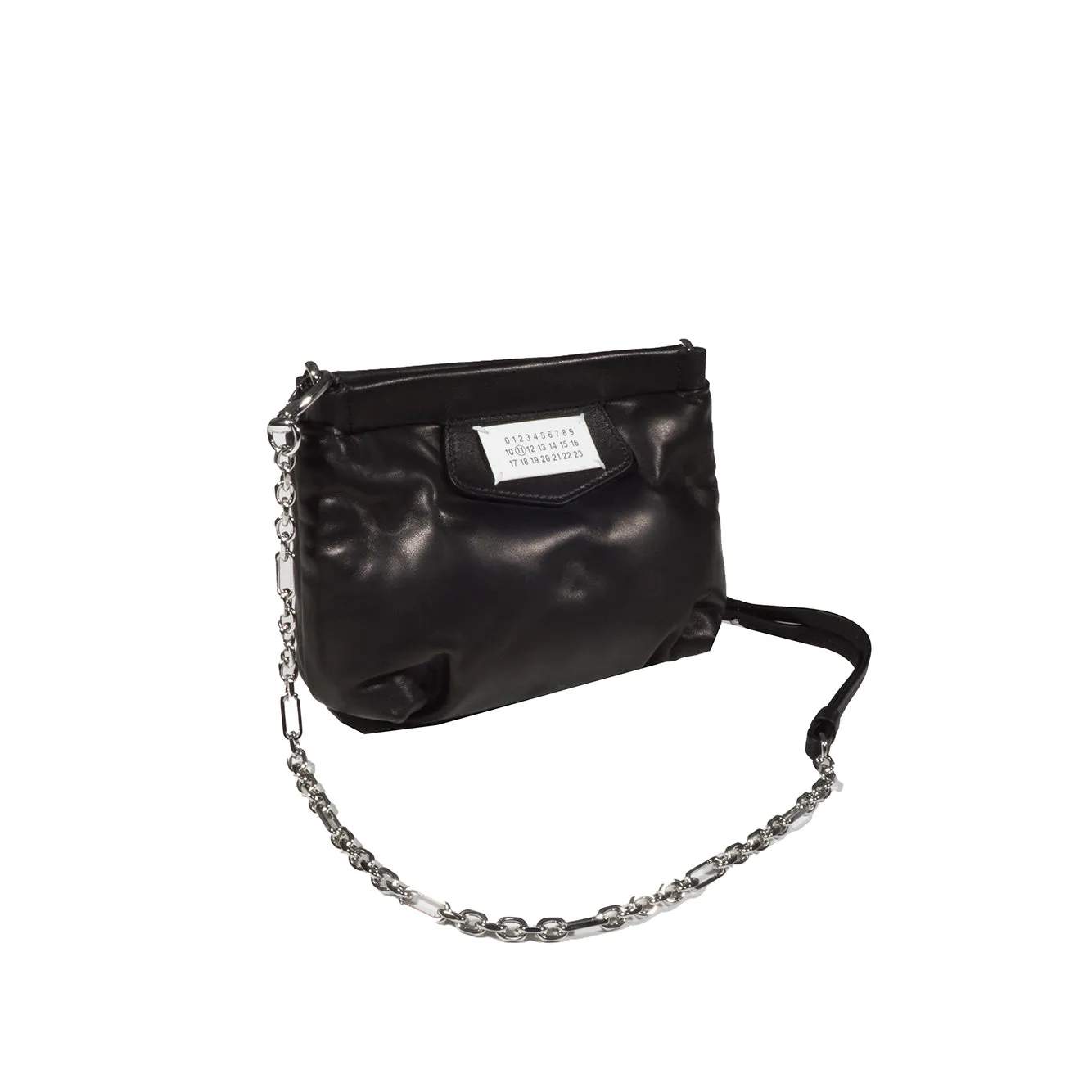 Borsa Glam Slam padded mini nera Maison Margiela