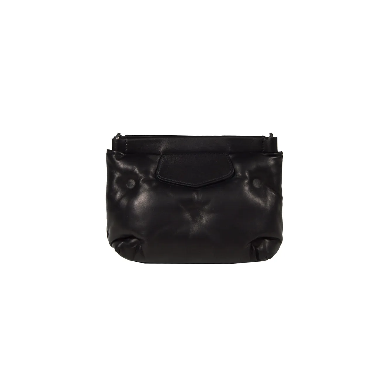 Borsa Glam Slam padded mini nera Maison Margiela