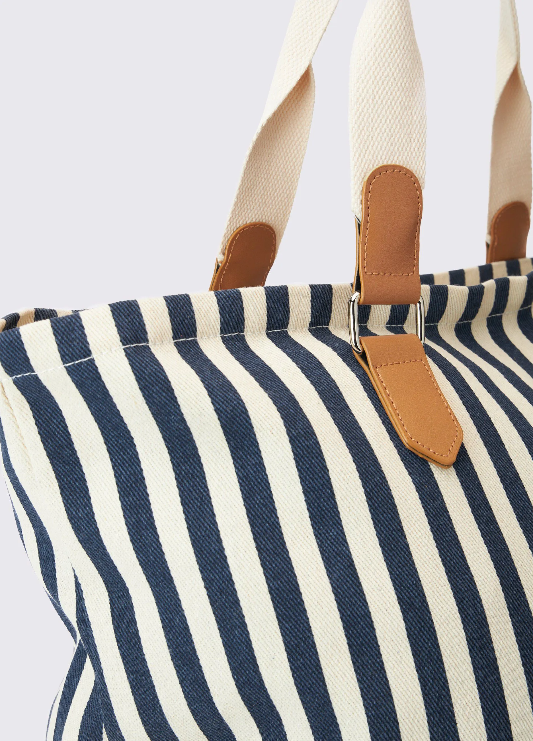 Borsa mare a righe