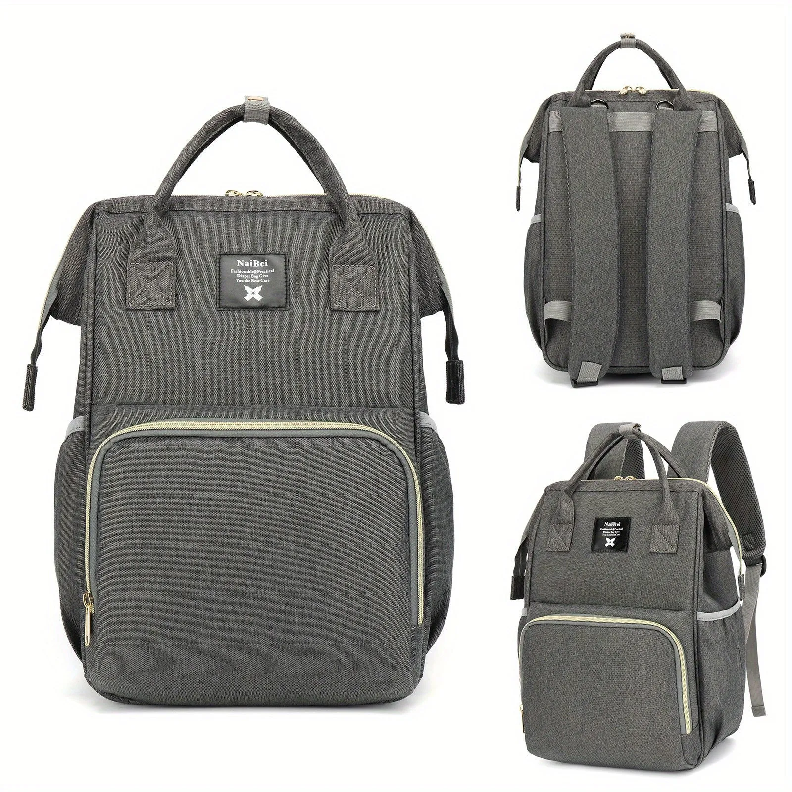 Borsa per pannolini alla moda: zaino da viaggio impermeabile multifunzionale per gli oggetti essenziali della mamma! Regalo di N