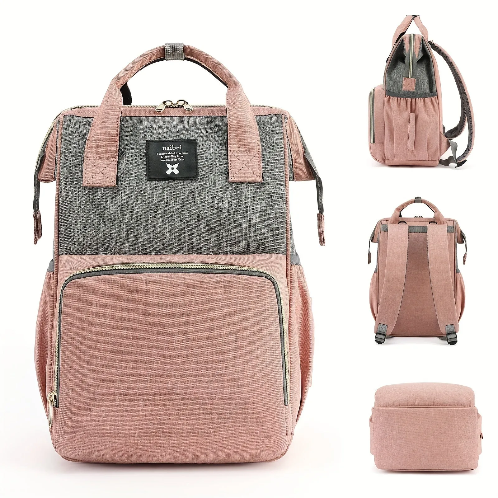 Borsa per pannolini alla moda: zaino da viaggio impermeabile multifunzionale per gli oggetti essenziali della mamma! Regalo di N