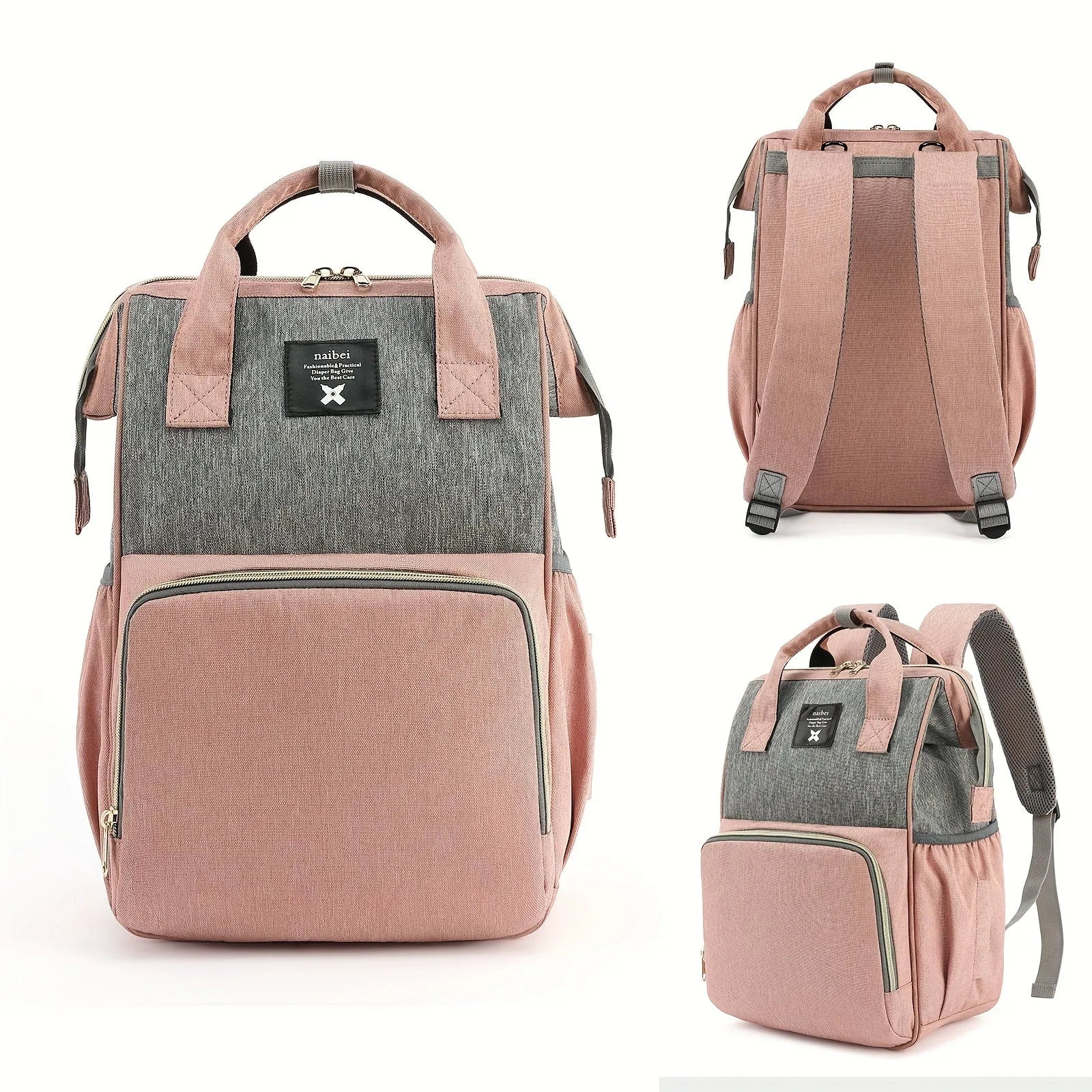 Borsa per pannolini alla moda: zaino da viaggio impermeabile multifunzionale per gli oggetti essenziali della mamma! Regalo di N