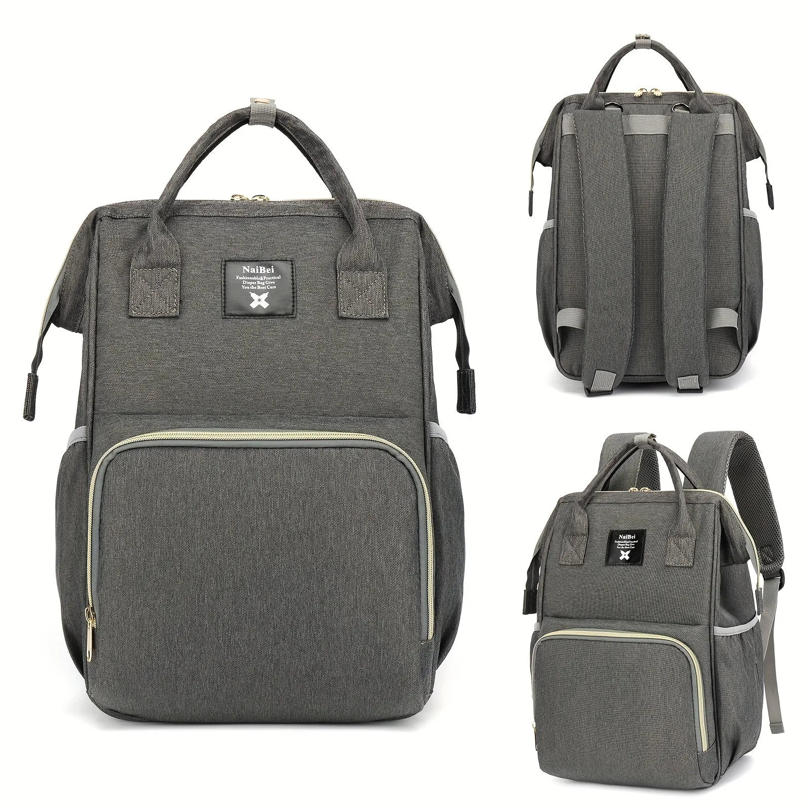 Borsa per pannolini alla moda: zaino da viaggio impermeabile multifunzionale per gli oggetti essenziali della mamma! Regalo di N