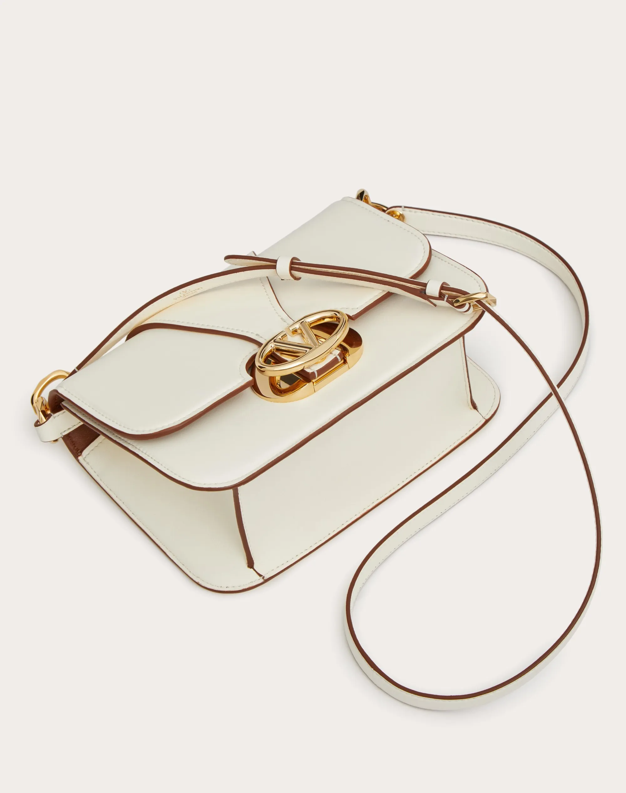 BORSA PICCOLA A SPALLA VLOGO O'CLOCK IN NAPPA CON CATENA