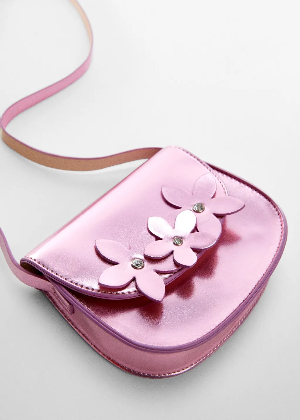 Borsa piccola metallizzata
