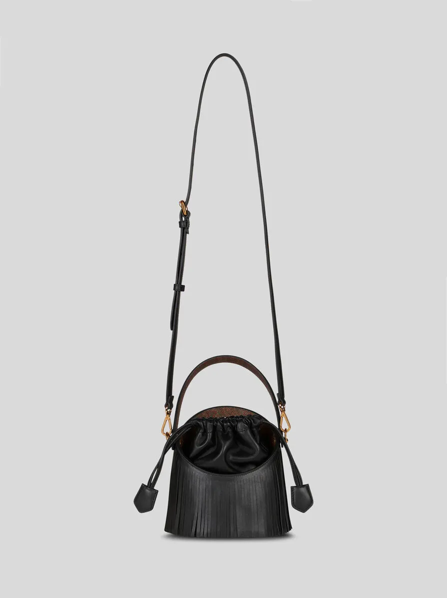 BORSA SATURNO PICCOLA CON FRANGE