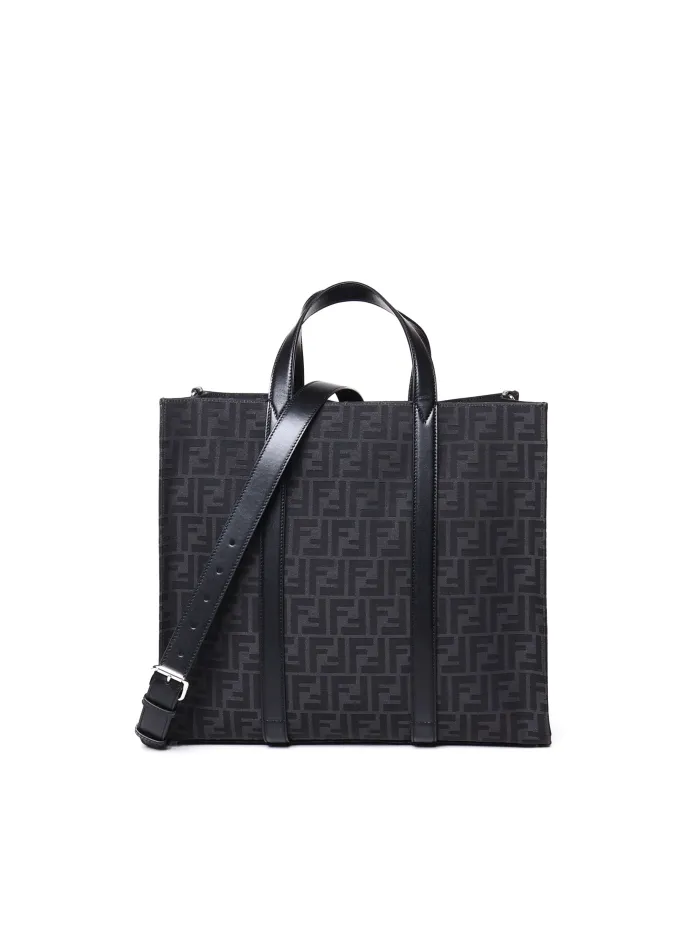 BORSA SHOPPER FF JACQUARD