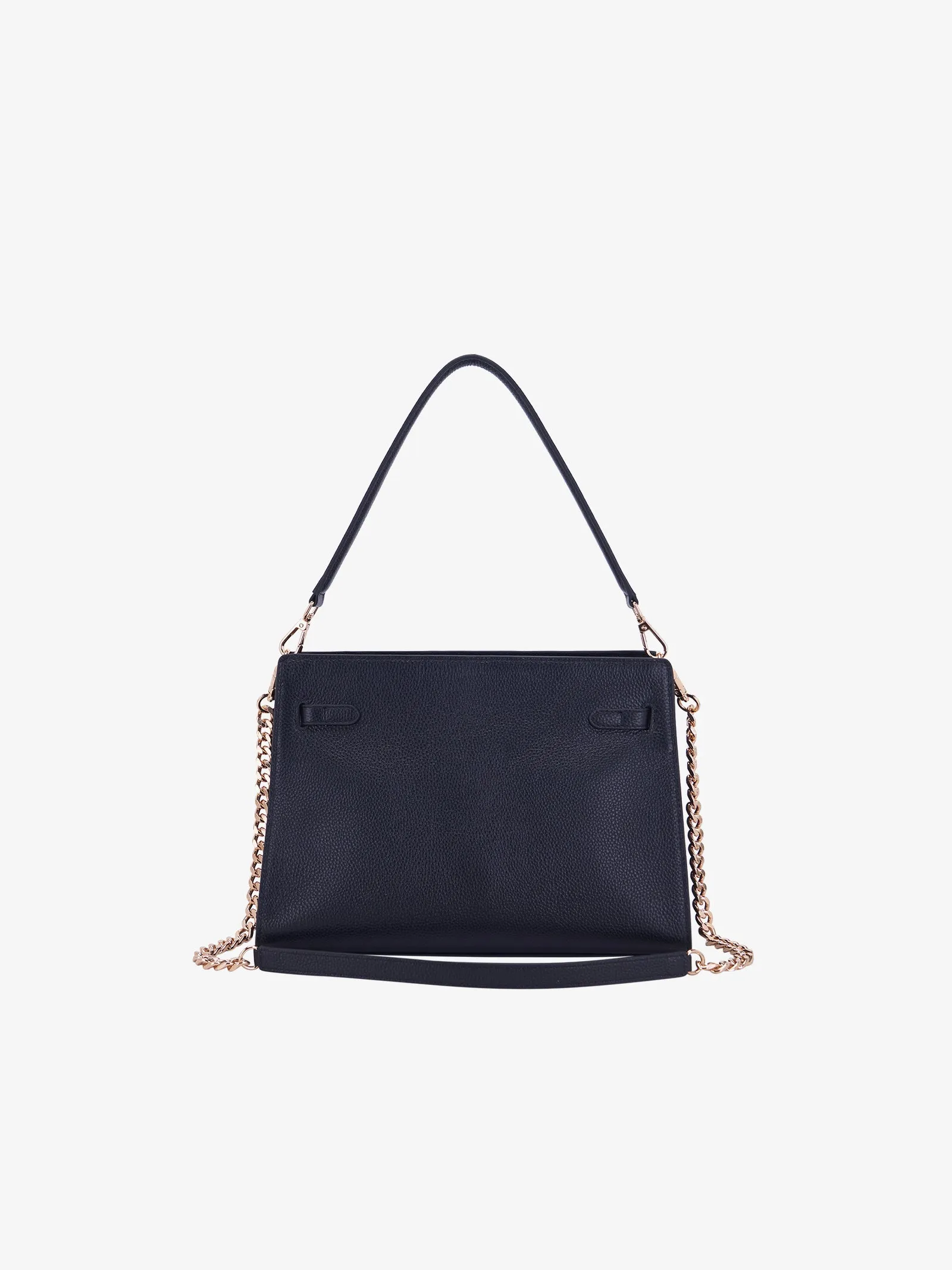 Borsa shopper Pocket 142P-TM-285-TBL donna pelle nero