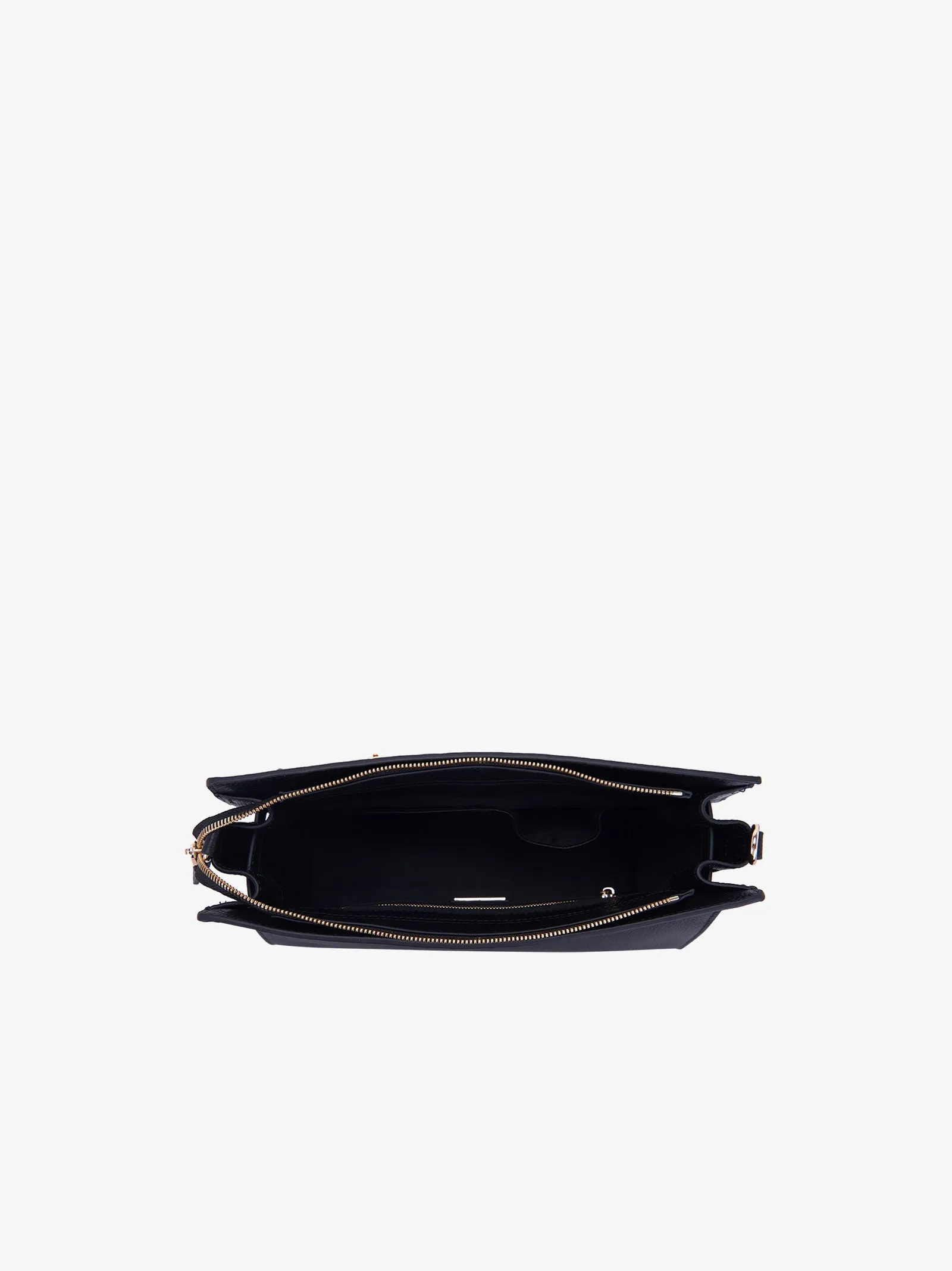 Borsa shopper Pocket 142P-TM-285-TBL donna pelle nero