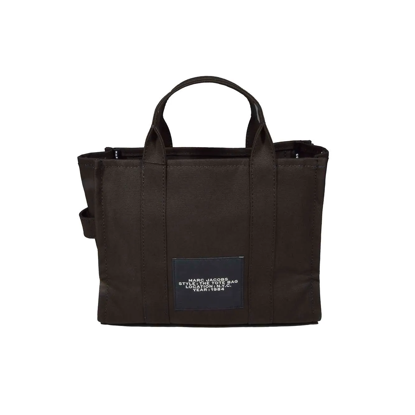Borsa Tote Medium in canvas nero Marc Jacobs