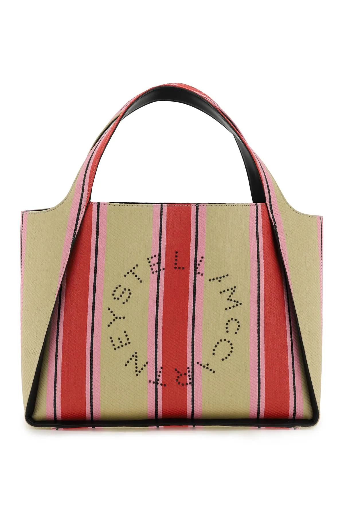 Borsa Tote 'Stella Logo' In Rafia