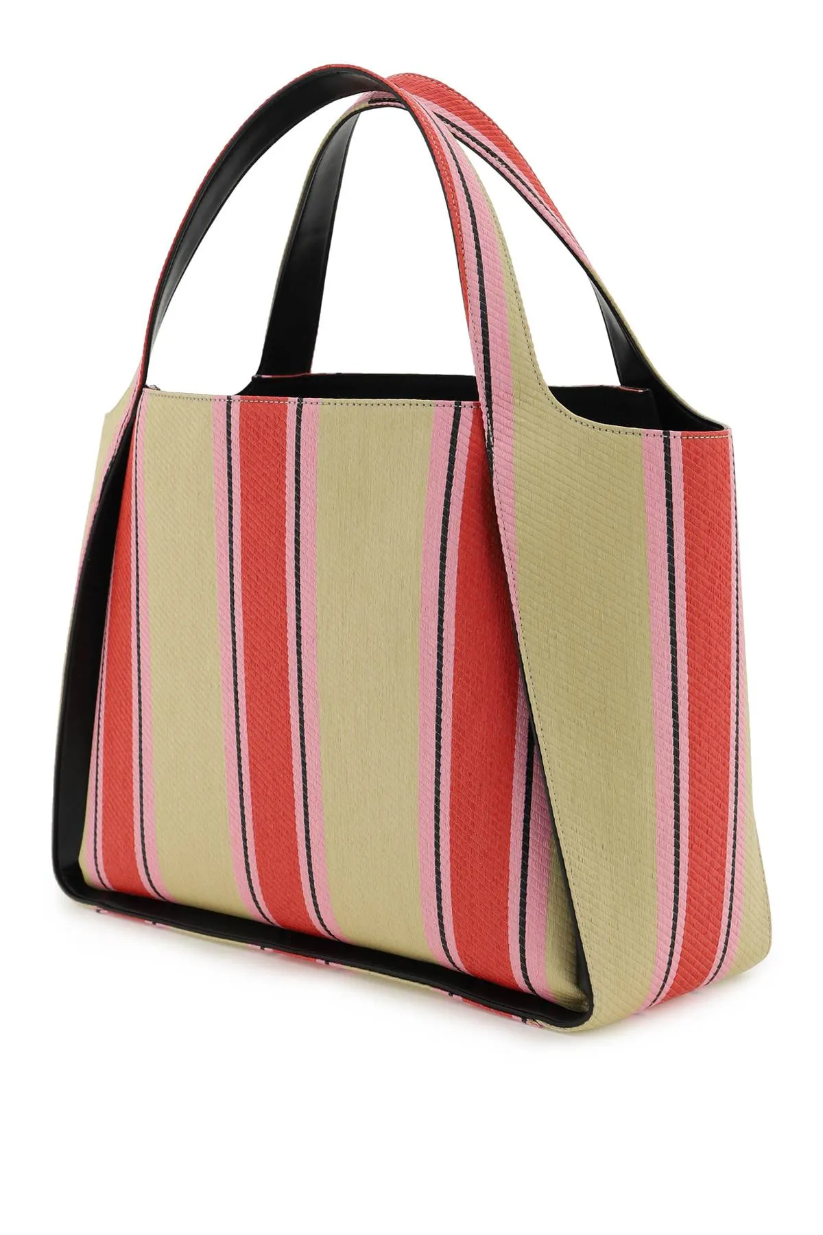 Borsa Tote 'Stella Logo' In Rafia