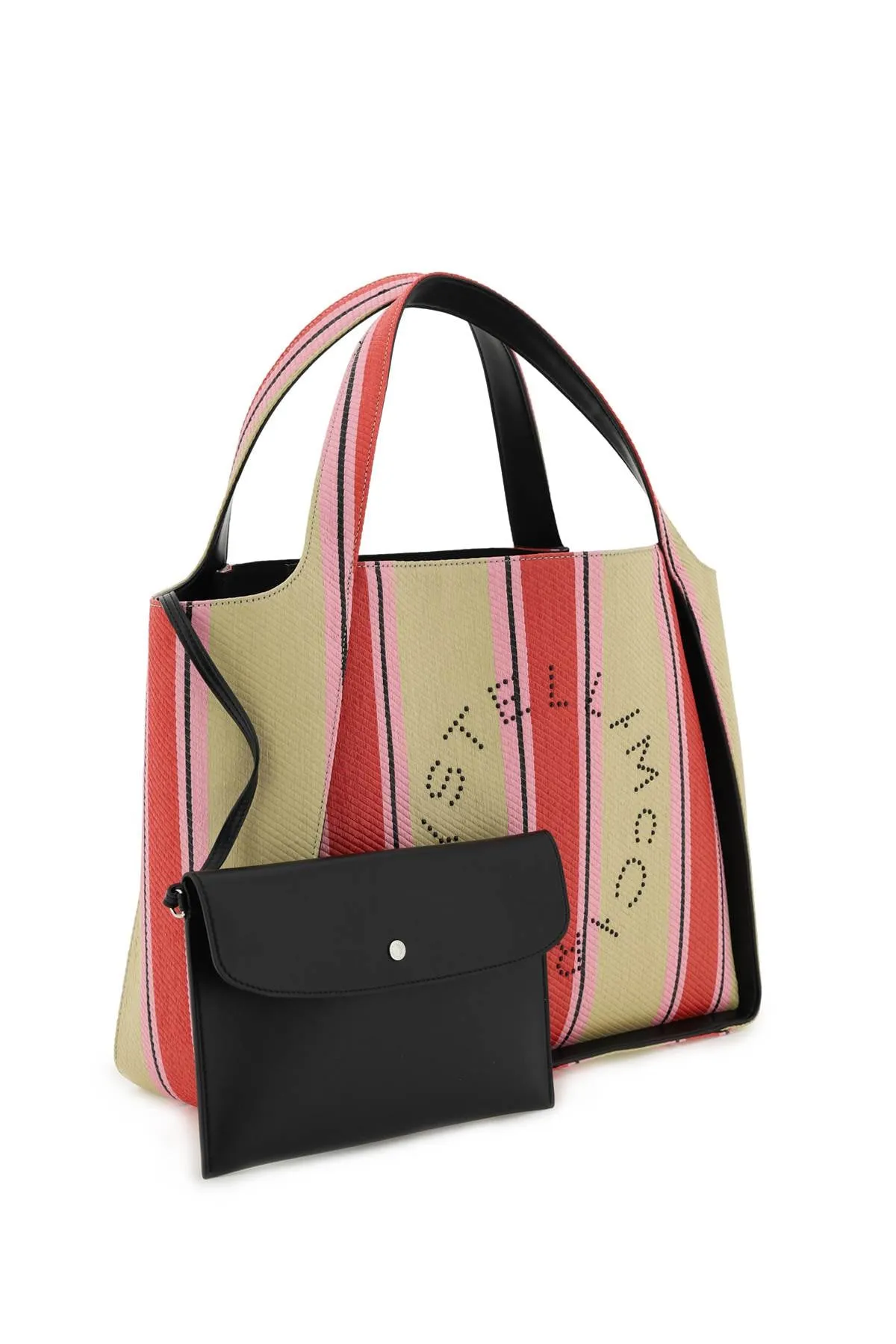 Borsa Tote 'Stella Logo' In Rafia
