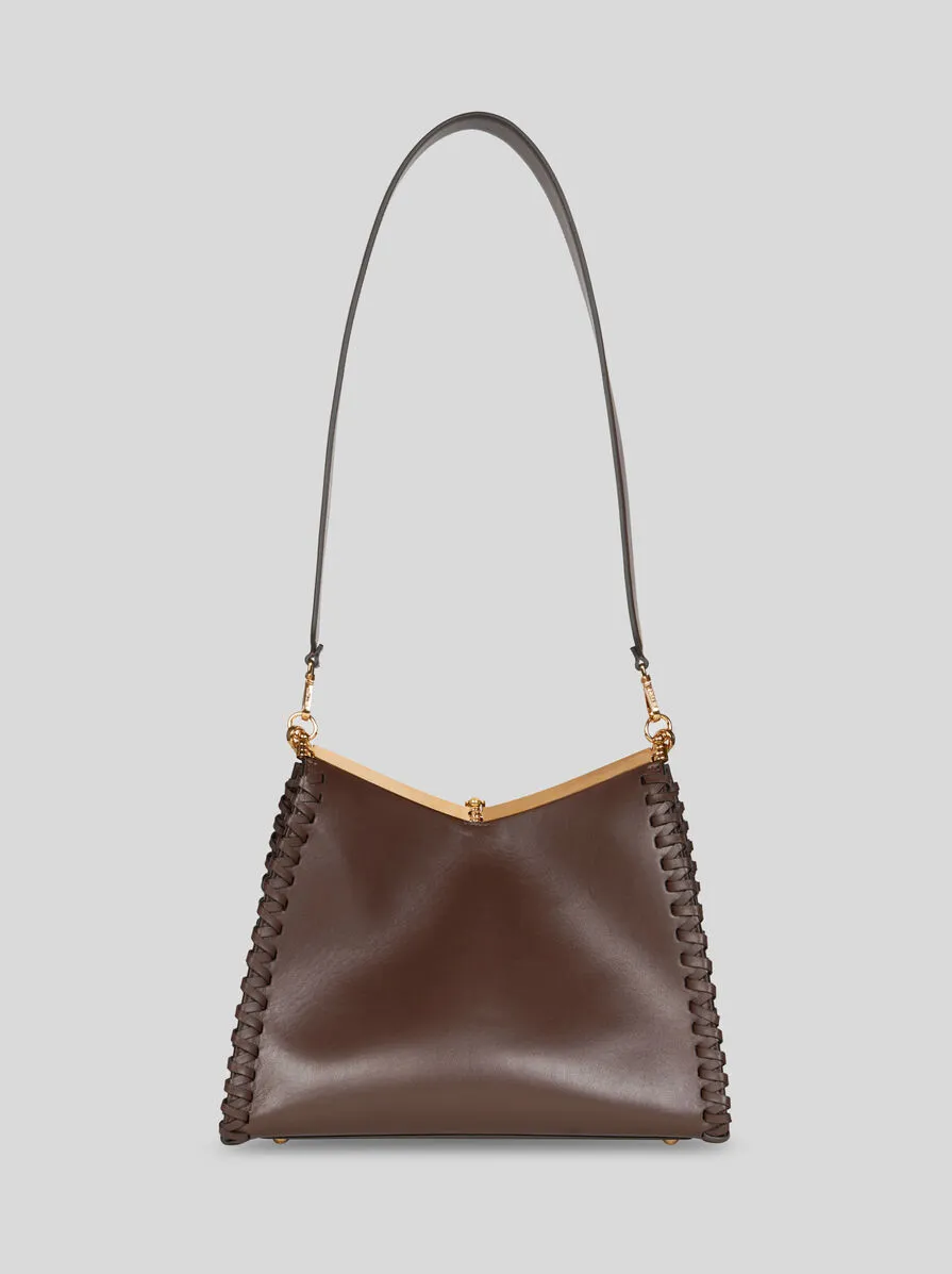 BORSA VELA GRANDE CON INFILATURE