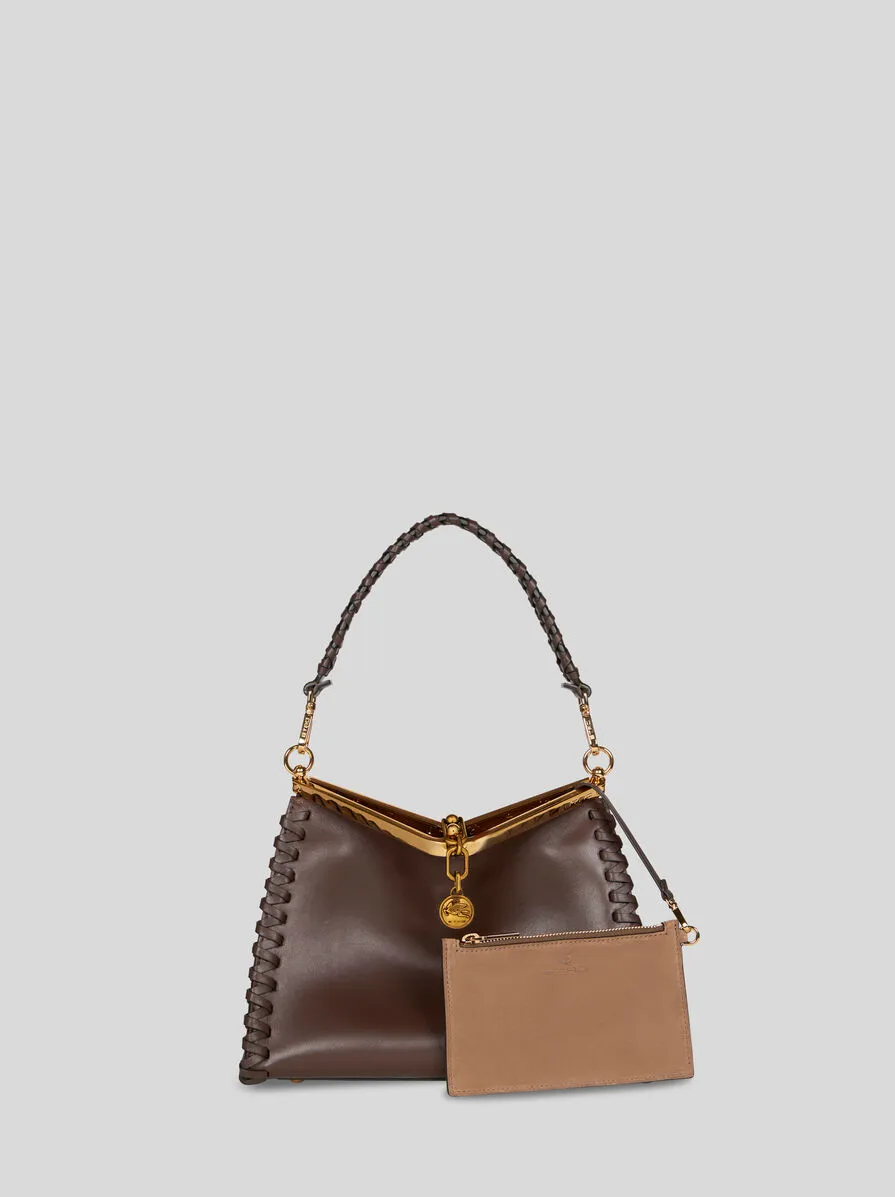 BORSA VELA MEDIA CON INFILATURE