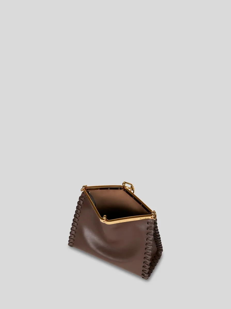 BORSA VELA MEDIA CON INFILATURE