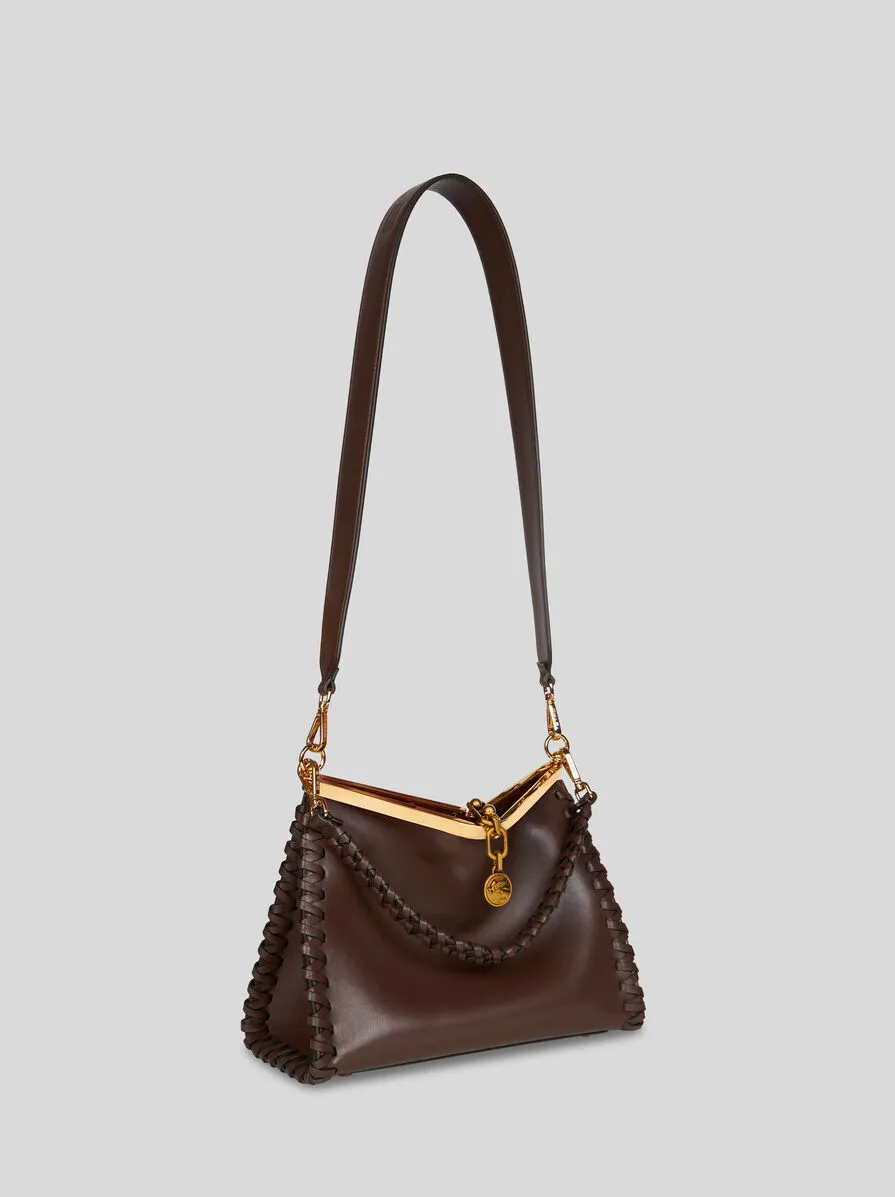 BORSA VELA MEDIA CON INFILATURE
