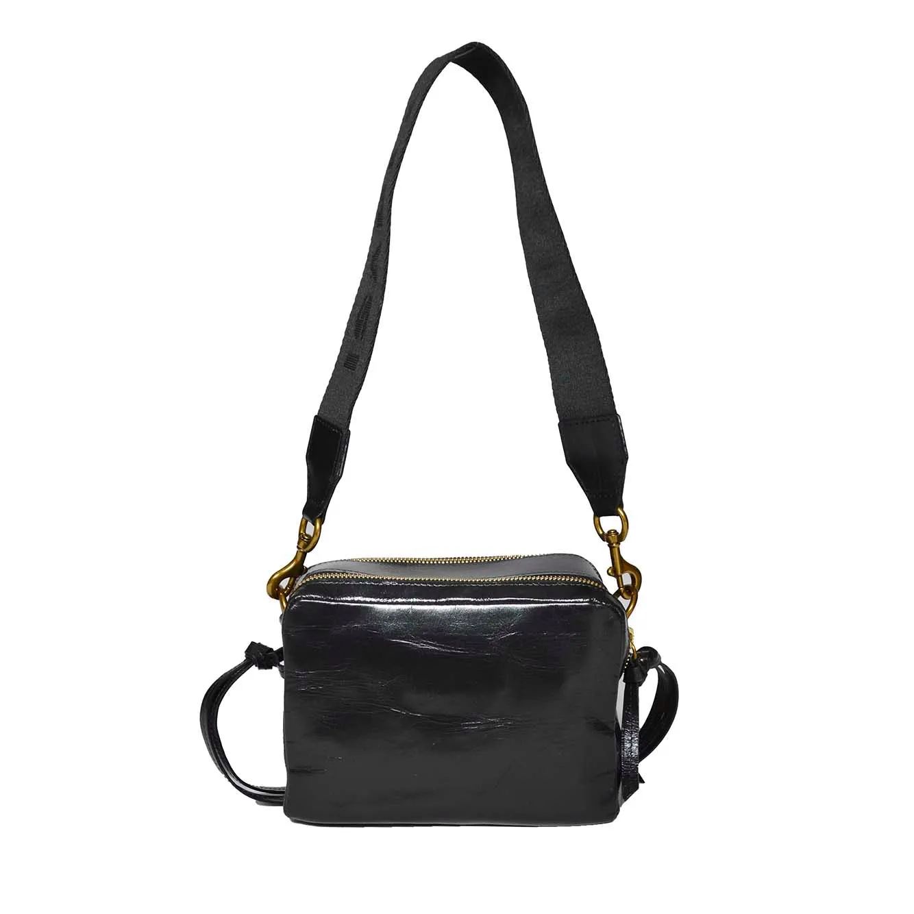 Borsa Wardy Camera in pelle nera Isabel Marant