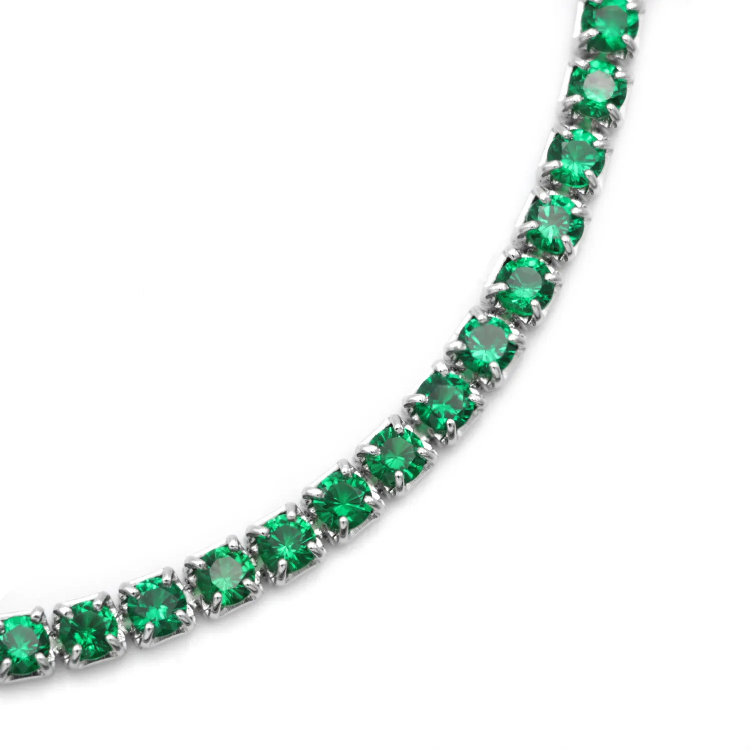 BRACCIALE TENNIS IN ARGENTO 925