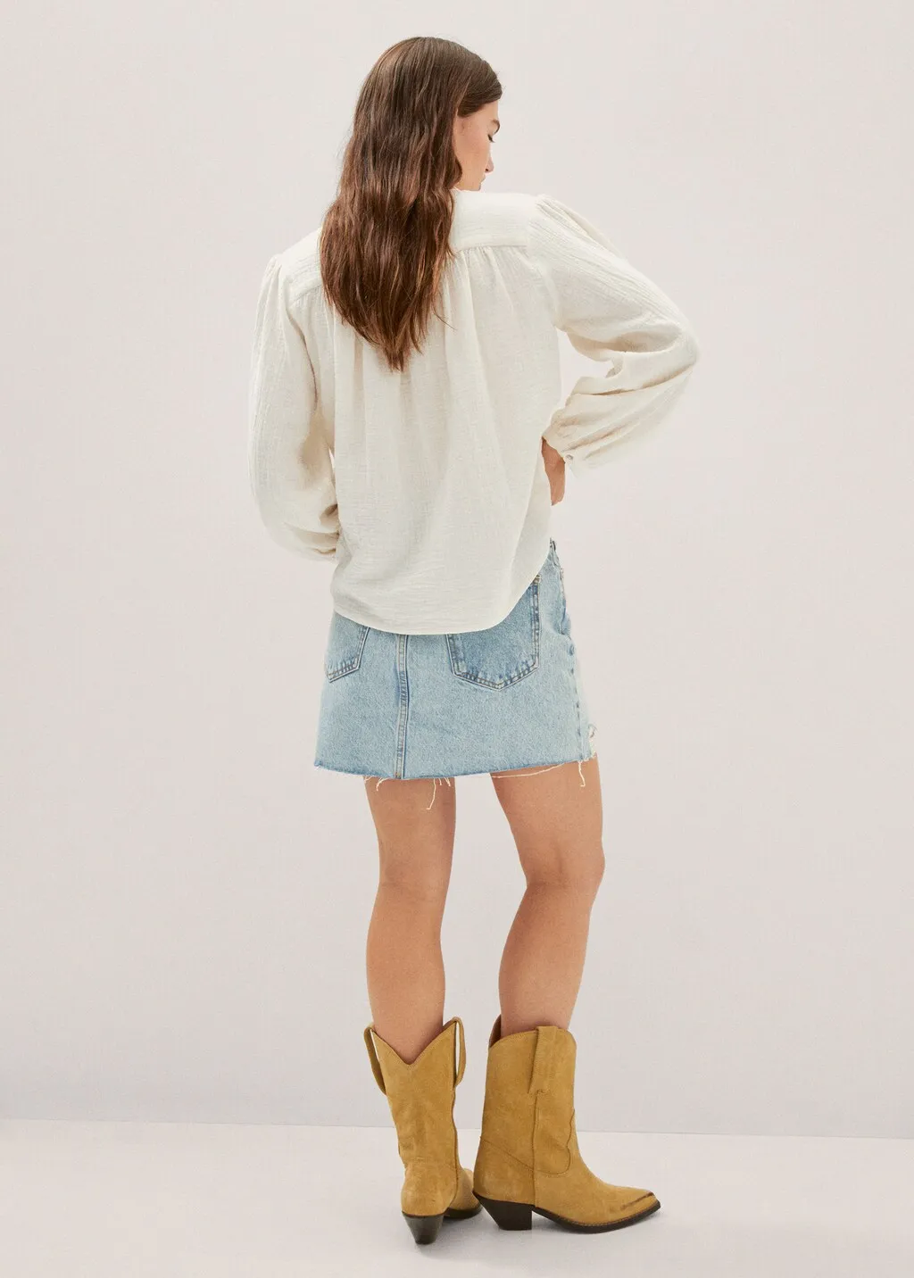 Camicia oversize texture