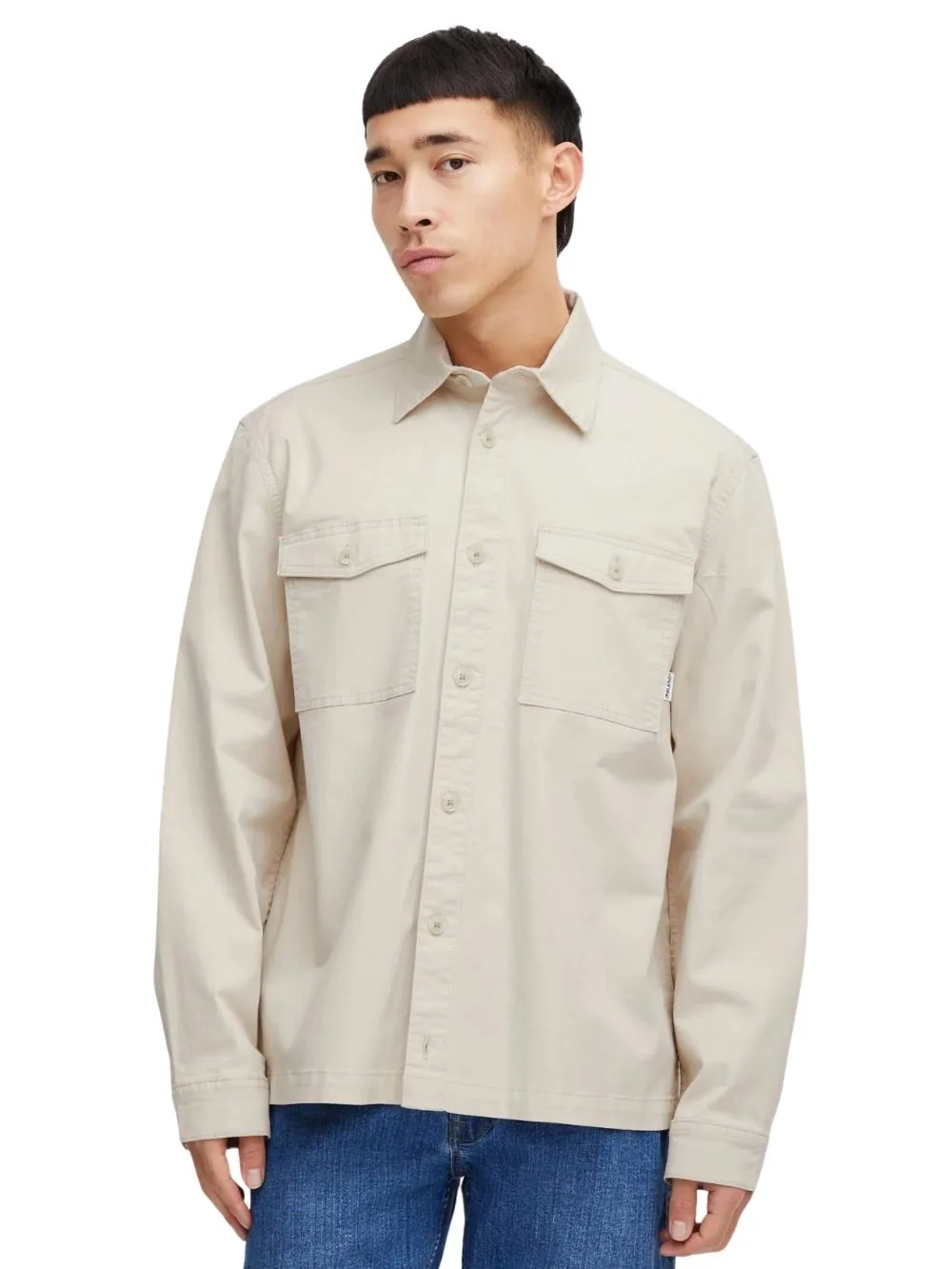 Camicia Uomo con tasche con bottoni sul petto