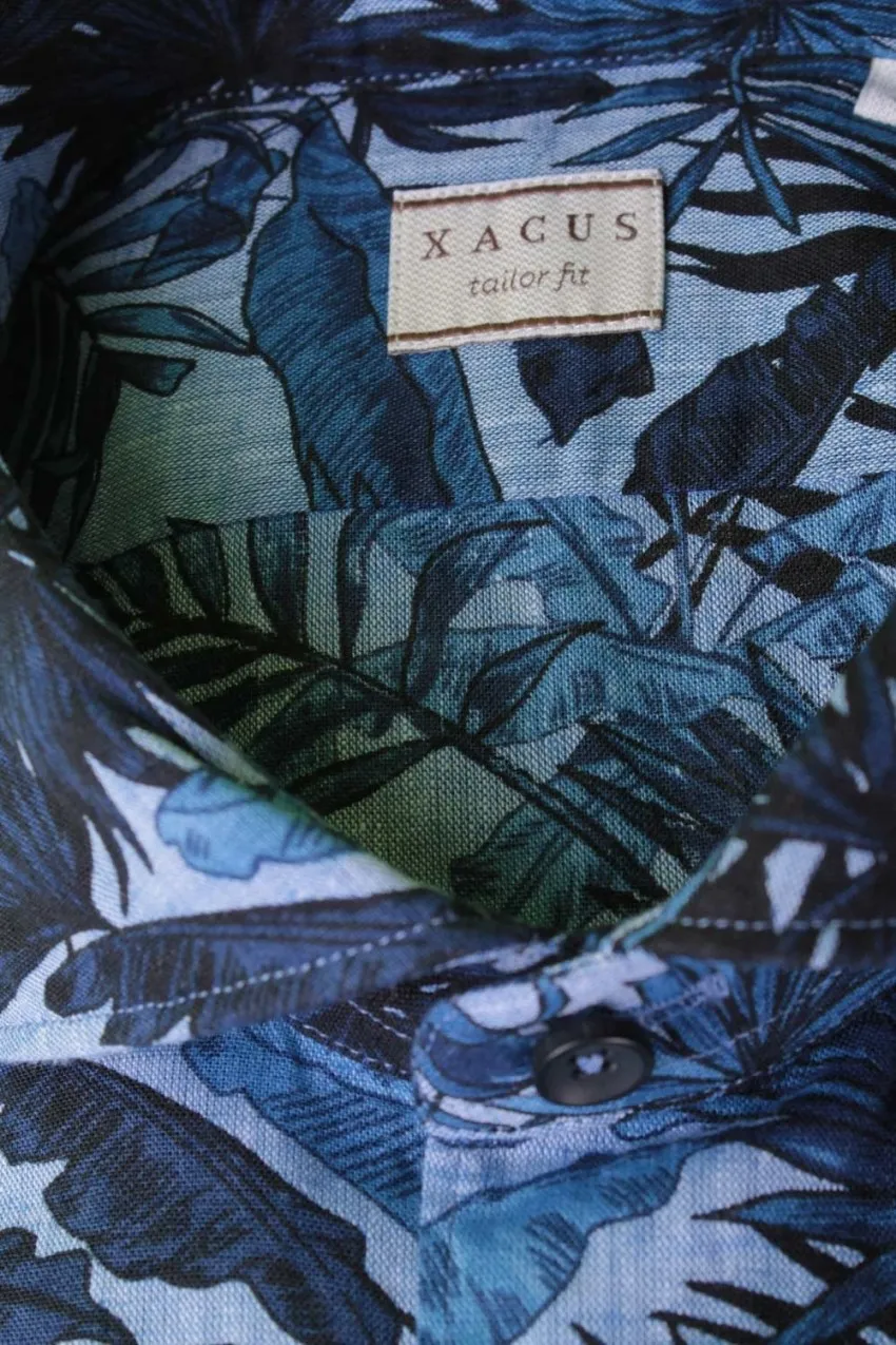 Camicia Uomo Xacus Blue