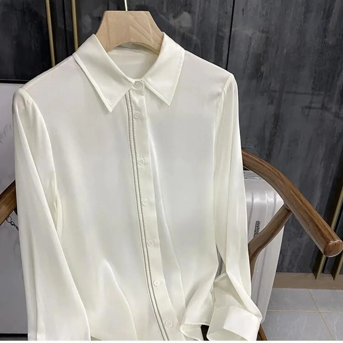 Camicie Camicie a maniche lunghe Moda Donna Camisas De Mujer