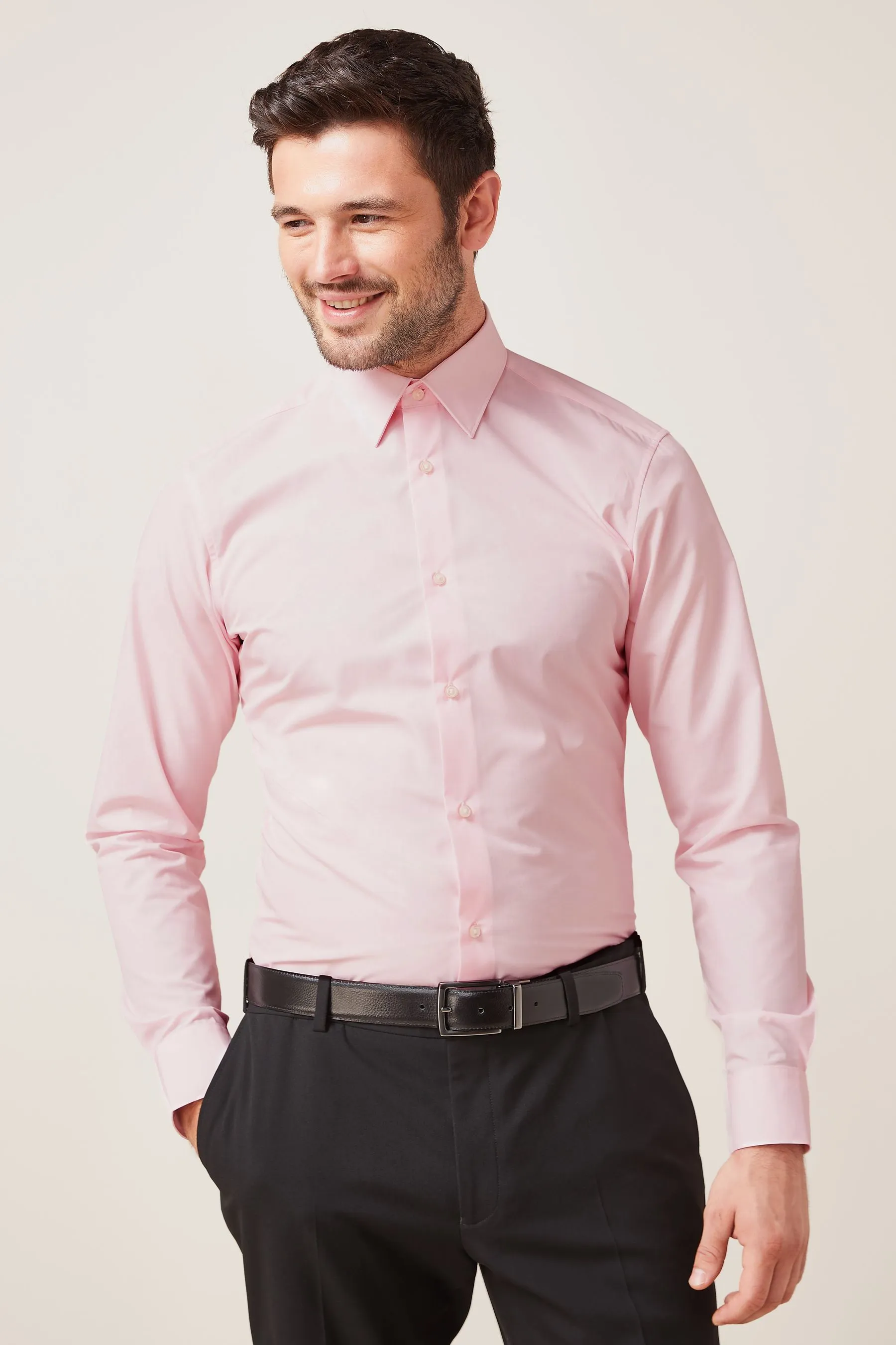 Camicie easy care a polsino singolo 3 Confezione