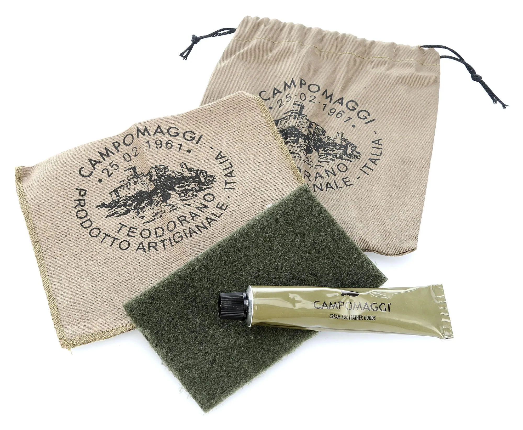  Campomaggi Borsa sling pelle bovina nero  