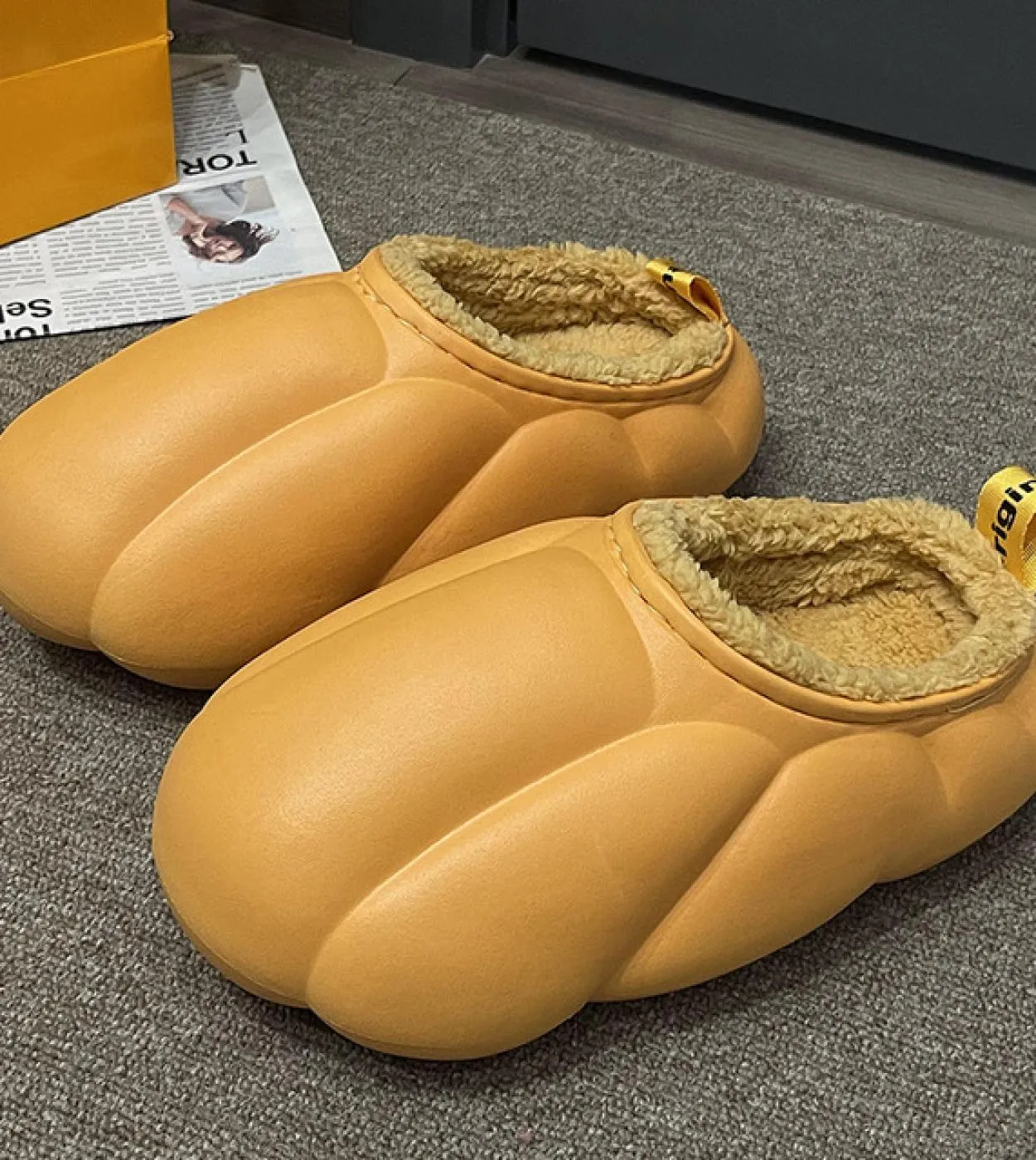 Capispalla in velluto Capispalla in cotone Pantofola di zucca Pantofole di velluto Pantofole di cotone Pantofole da donna
