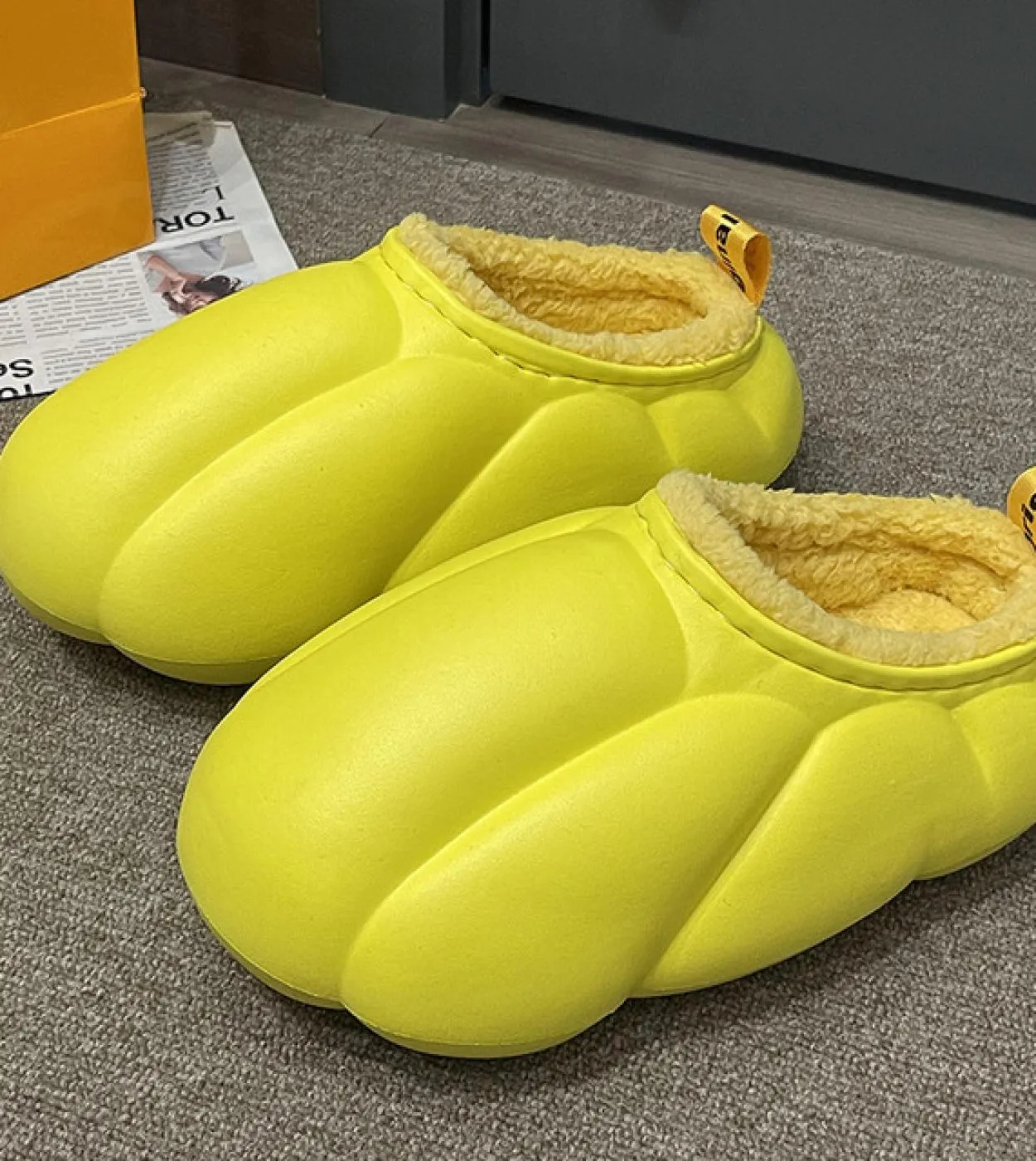 Capispalla in velluto Capispalla in cotone Pantofola di zucca Pantofole di velluto Pantofole di cotone Pantofole da donna