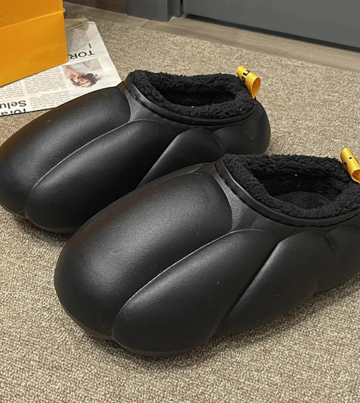 Capispalla in velluto Capispalla in cotone Pantofola di zucca Pantofole di velluto Pantofole di cotone Pantofole da donna