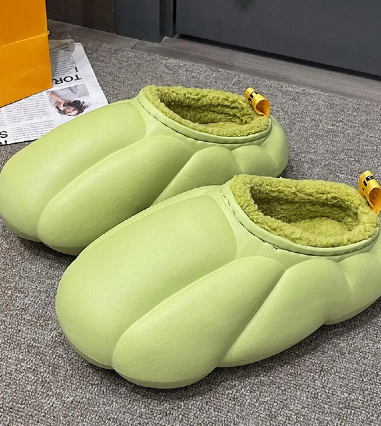 Capispalla in velluto Capispalla in cotone Pantofola di zucca Pantofole di velluto Pantofole di cotone Pantofole da donna