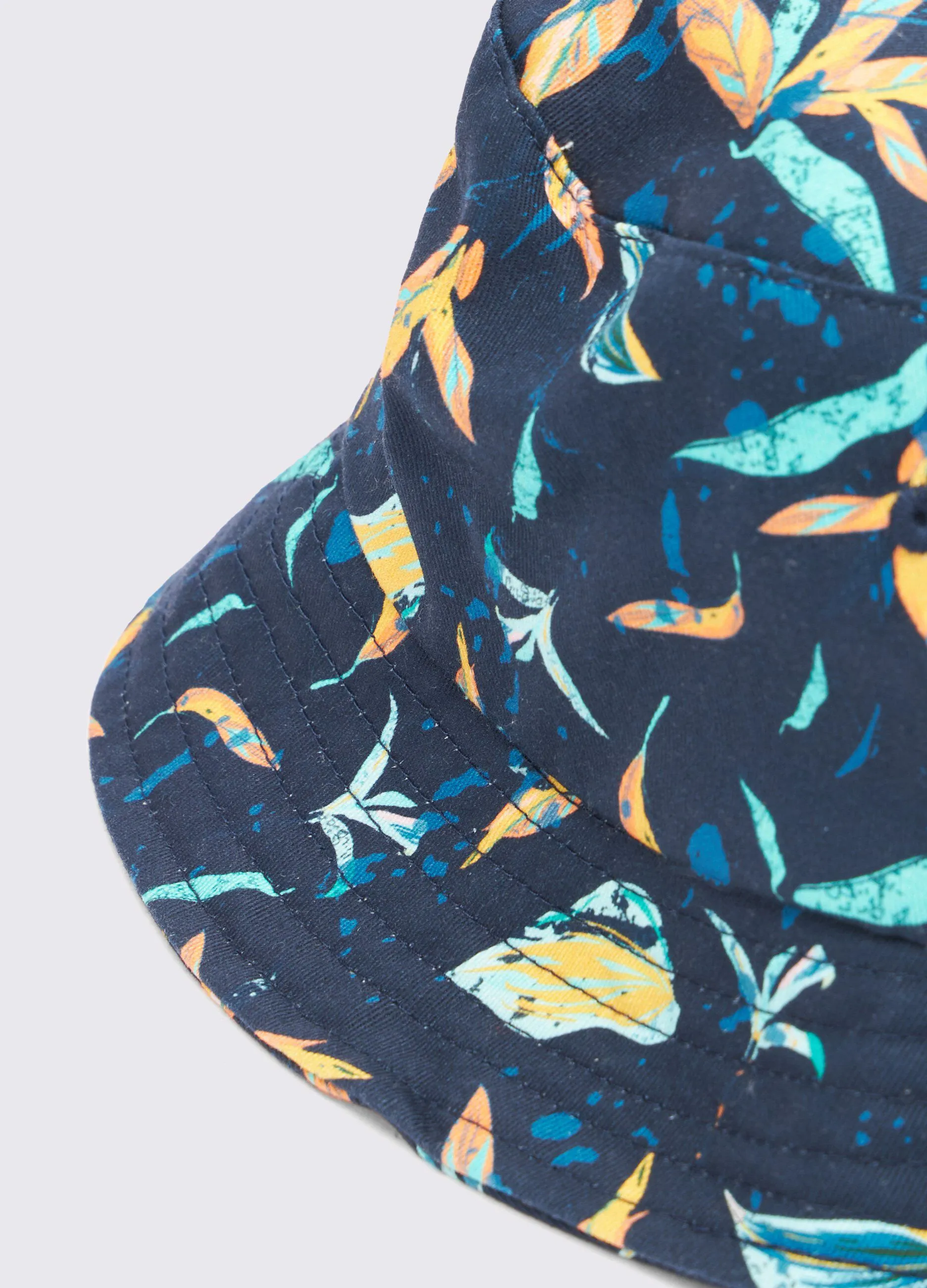 Cappello bucket in puro cotone uomo