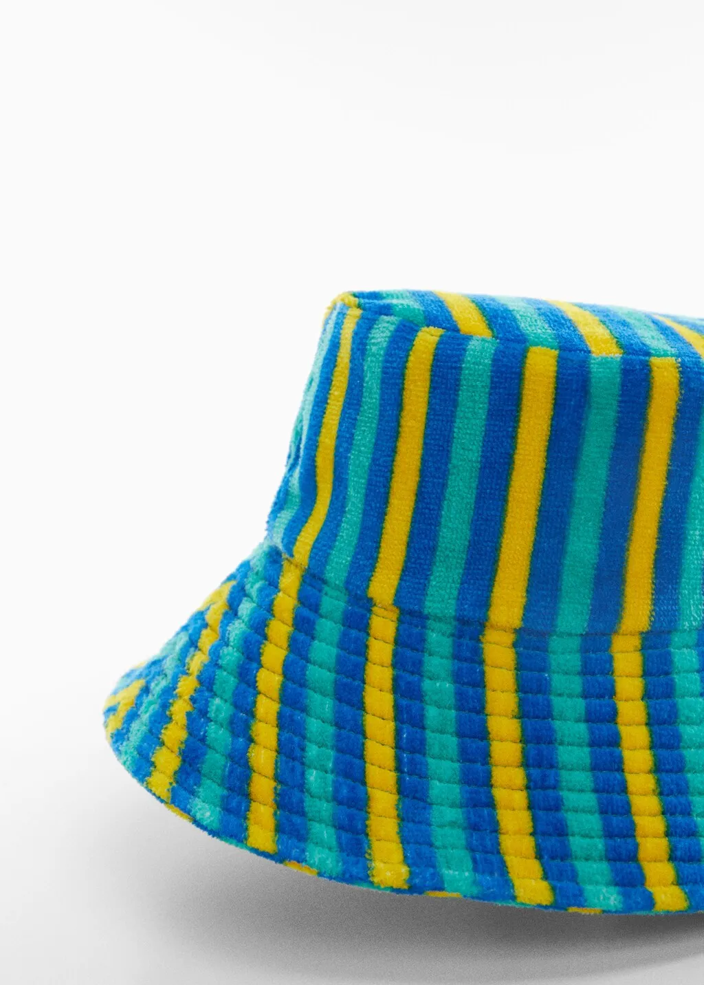 Cappello bucket spugna righe