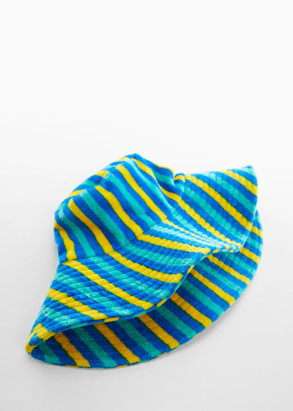 Cappello bucket spugna righe