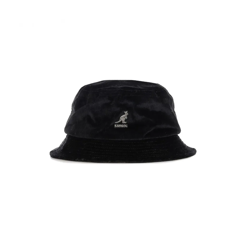 CAPPELLO DA PESCATORE CORD BUCKET BLACK