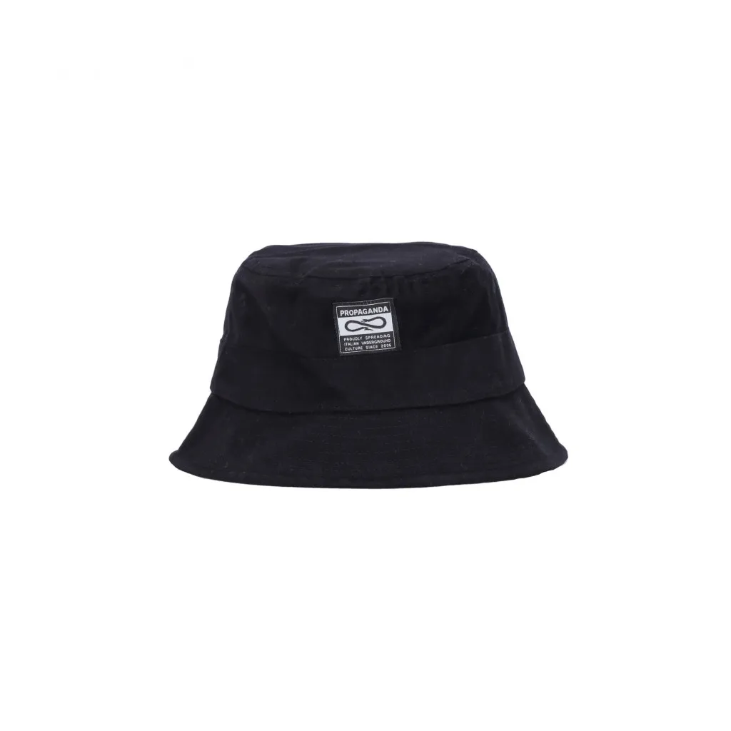cappello da pescatore uomo bucket BLACK